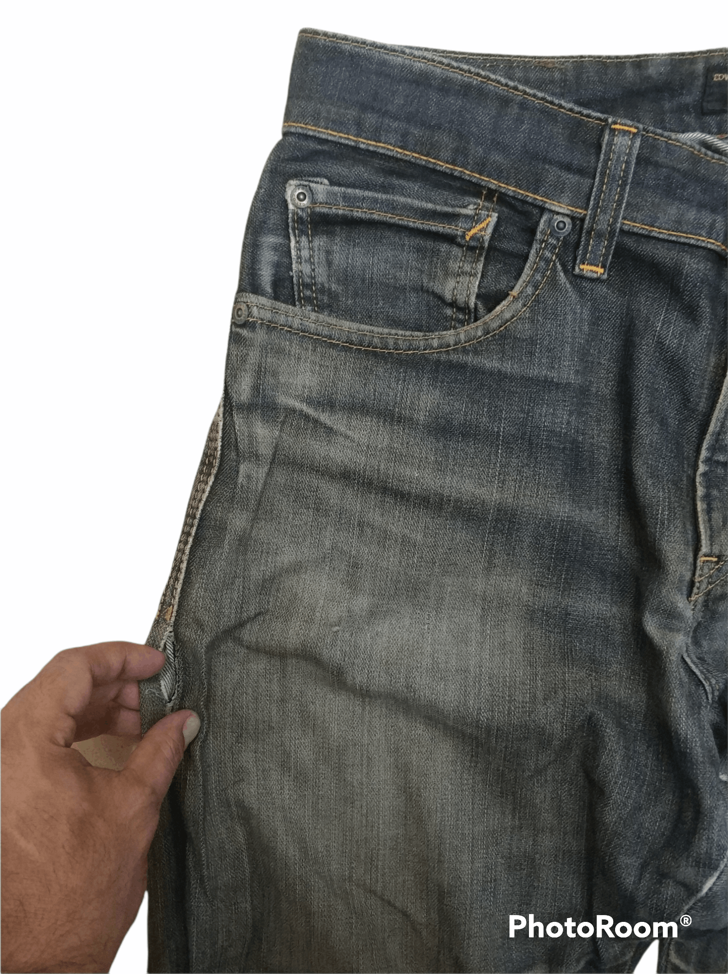 Edwin 🔥Vintage Distressed Denim Edwin 503 Zero Size US 33 - 5 Thumbnail