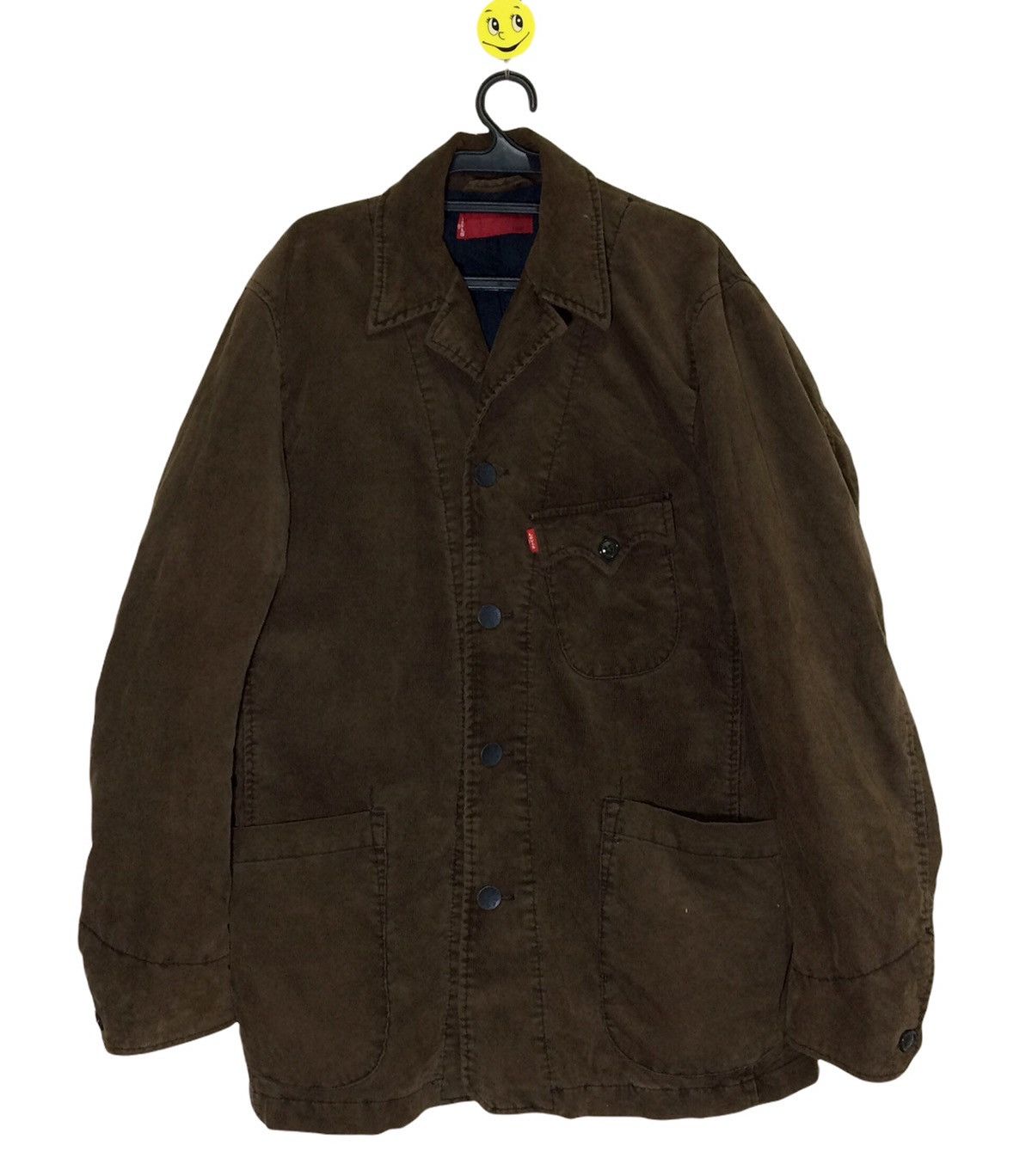 Levi's × Levi's Vintage Clothing Rare!! Levi's Strauss & Co Small E Retro Corduroy Jacket Size US L / EU 52-54 / 3 - 1 Thumbnail
