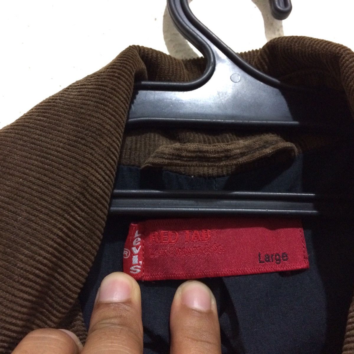 Levi's × Levi's Vintage Clothing Rare!! Levi's Strauss & Co Small E Retro Corduroy Jacket Size US L / EU 52-54 / 3 - 6 Thumbnail