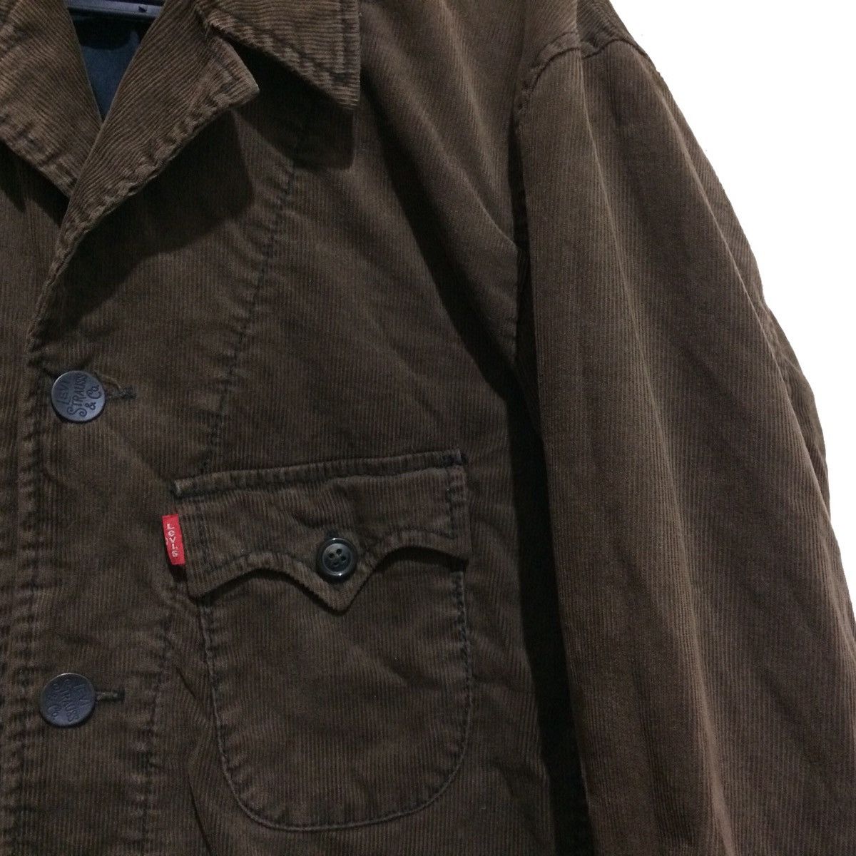Levi's × Levi's Vintage Clothing Rare!! Levi's Strauss & Co Small E Retro Corduroy Jacket Size US L / EU 52-54 / 3 - 2 Thumbnail