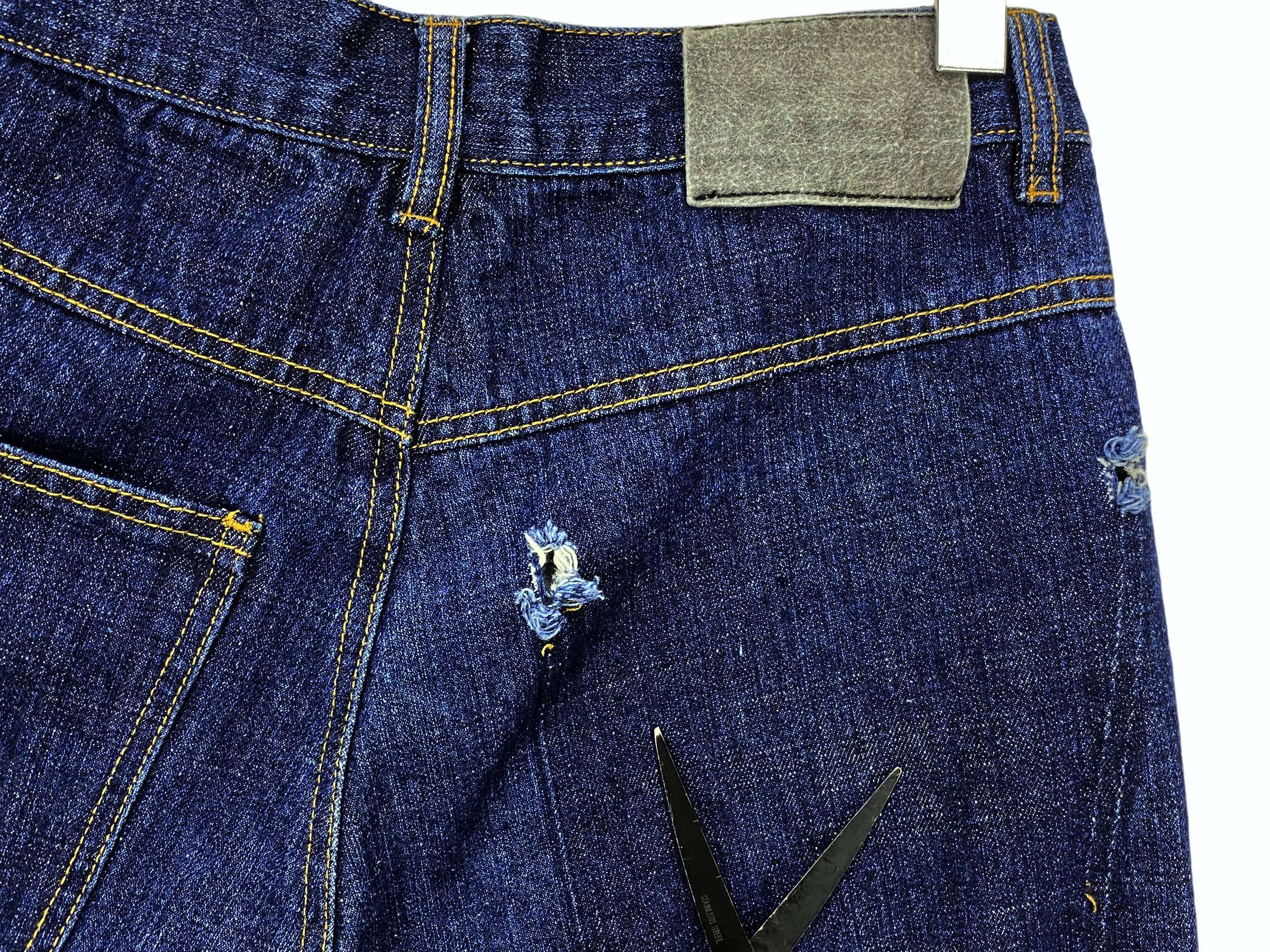 Japanese Brand Joker Baggy Denim Jeans Hip Hop Skateboards Size US 31 - 9 Thumbnail