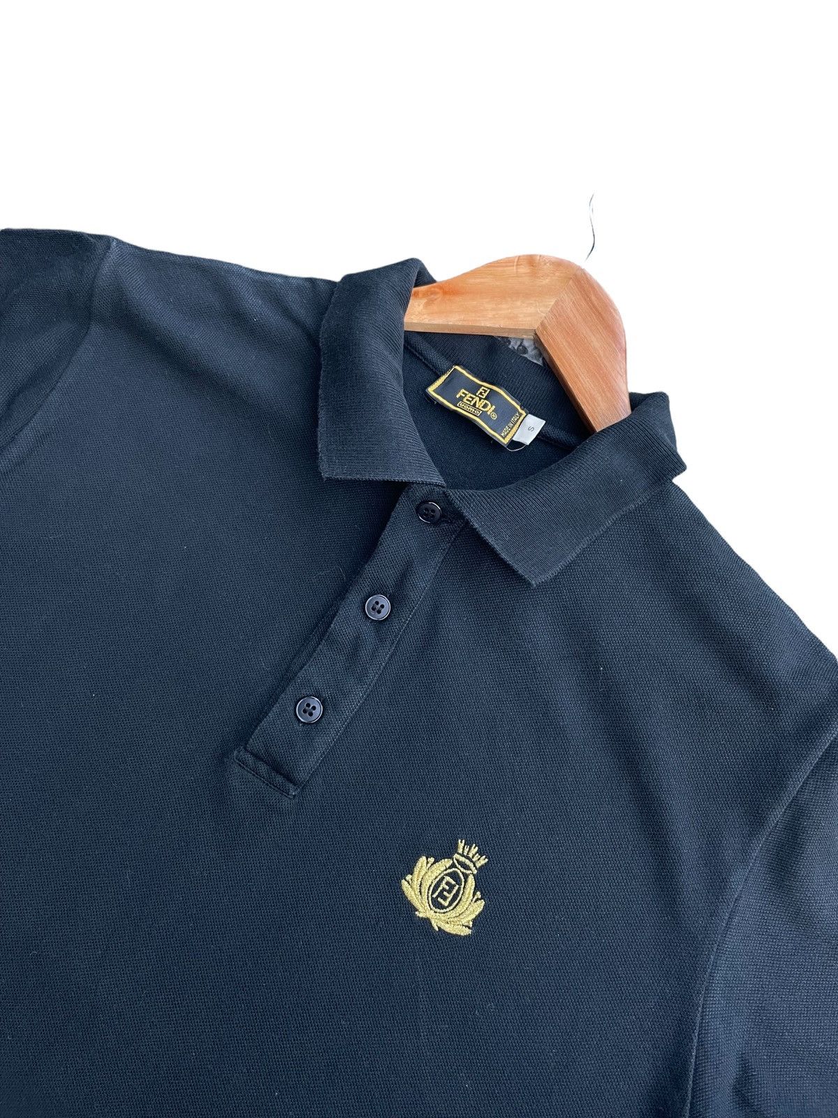 Fendi Vintage Fendi Uomo Polo Tshirt Size US M / EU 48-50 / 2 - 6 Thumbnail