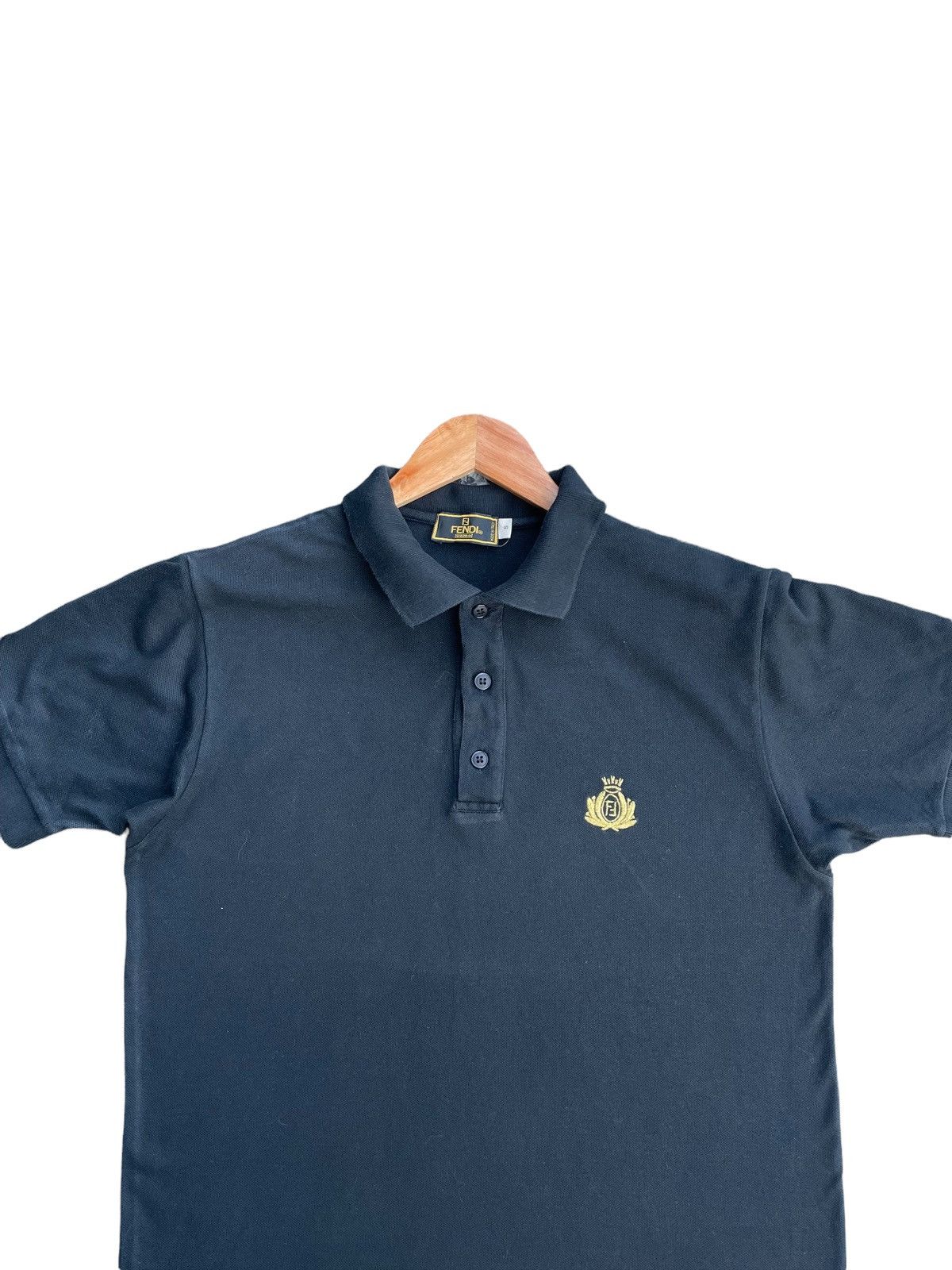 Fendi Vintage Fendi Uomo Polo Tshirt Size US M / EU 48-50 / 2 - 5 Thumbnail