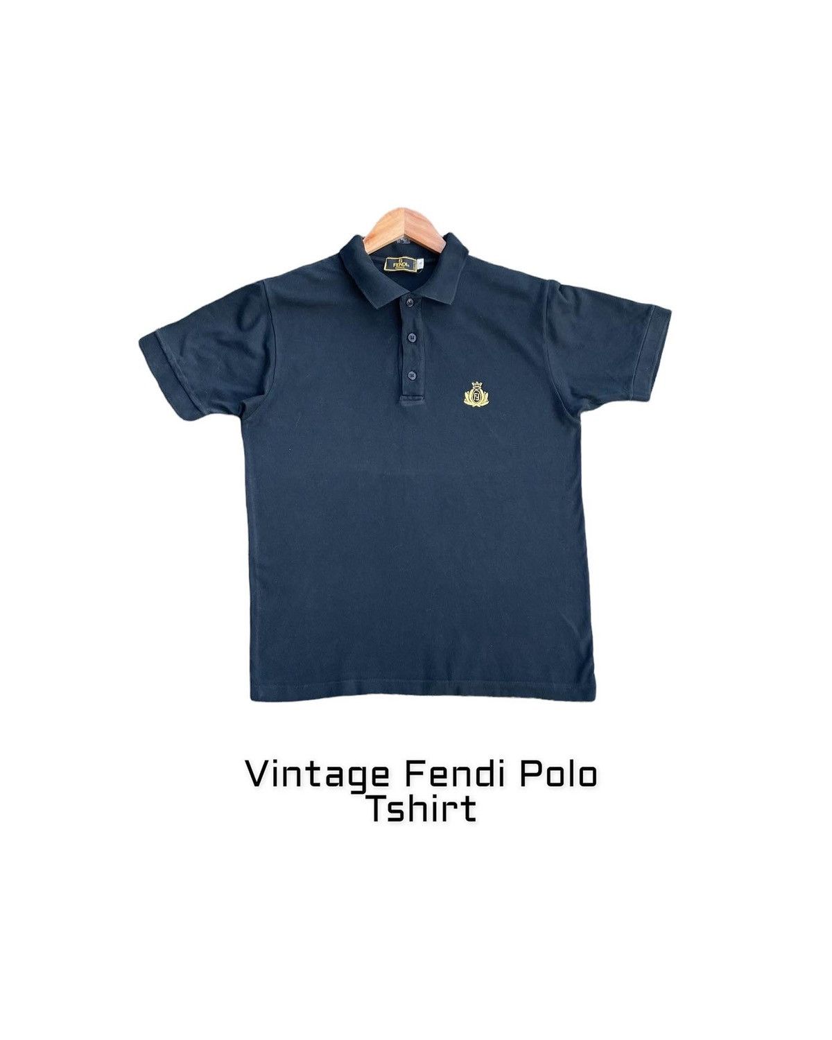 Fendi Vintage Fendi Uomo Polo Tshirt Size US M / EU 48-50 / 2 - 1 Thumbnail