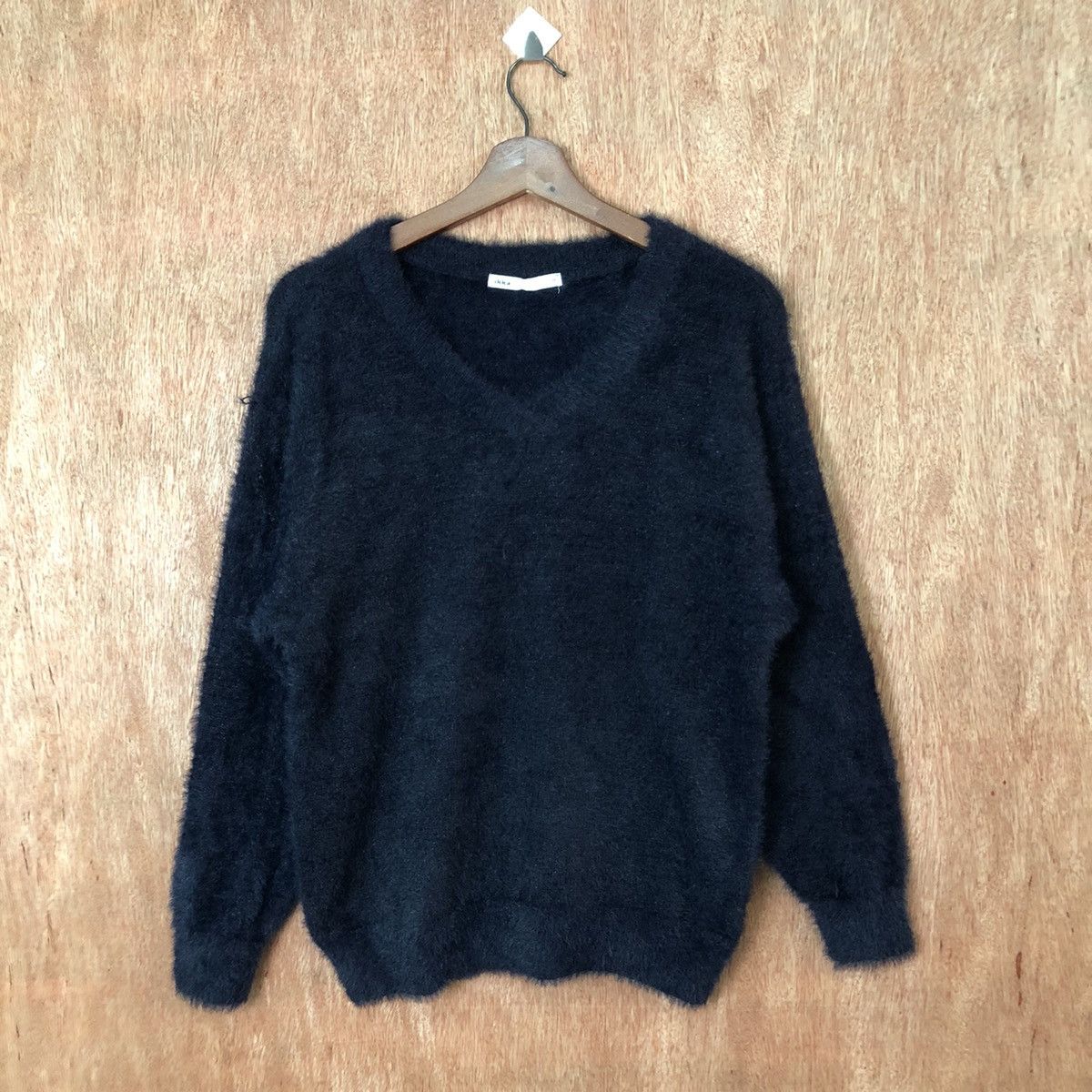 Homespun Knitwear × Japanese Brand Ikka Shagy Shaggy Fur Mohair knitwear japan #6396 Size US S / EU 44-46 / 1 - 1 Thumbnail