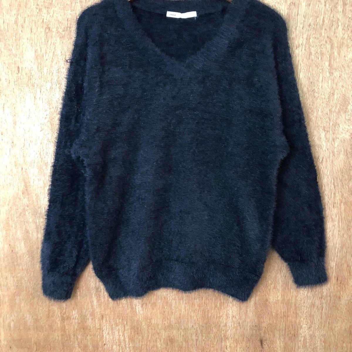 Homespun Knitwear × Japanese Brand Ikka Shagy Shaggy Fur Mohair knitwear japan #6396 Size US S / EU 44-46 / 1 - 3 Thumbnail