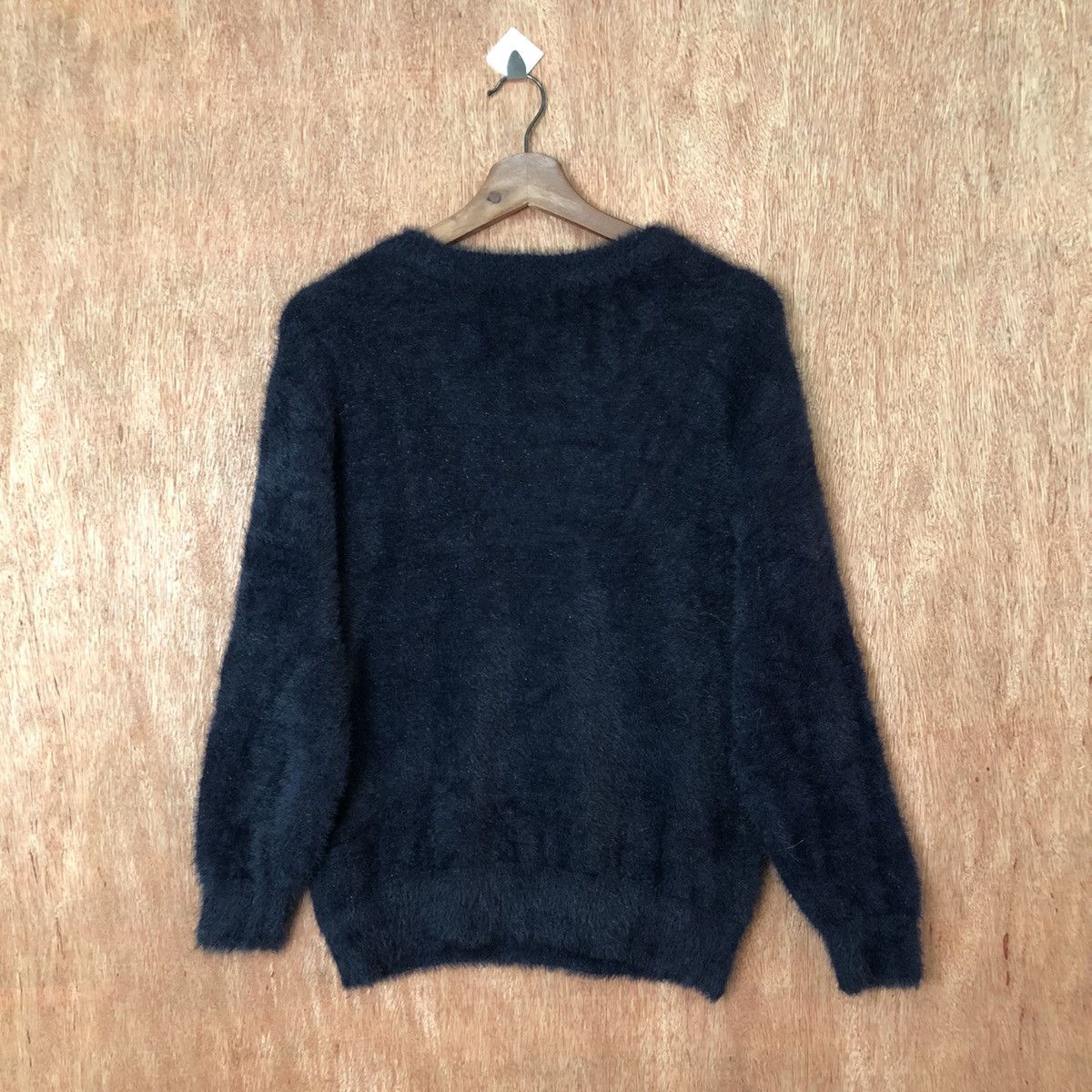 Homespun Knitwear × Japanese Brand Ikka Shagy Shaggy Fur Mohair knitwear japan #6396 Size US S / EU 44-46 / 1 - 6 Thumbnail