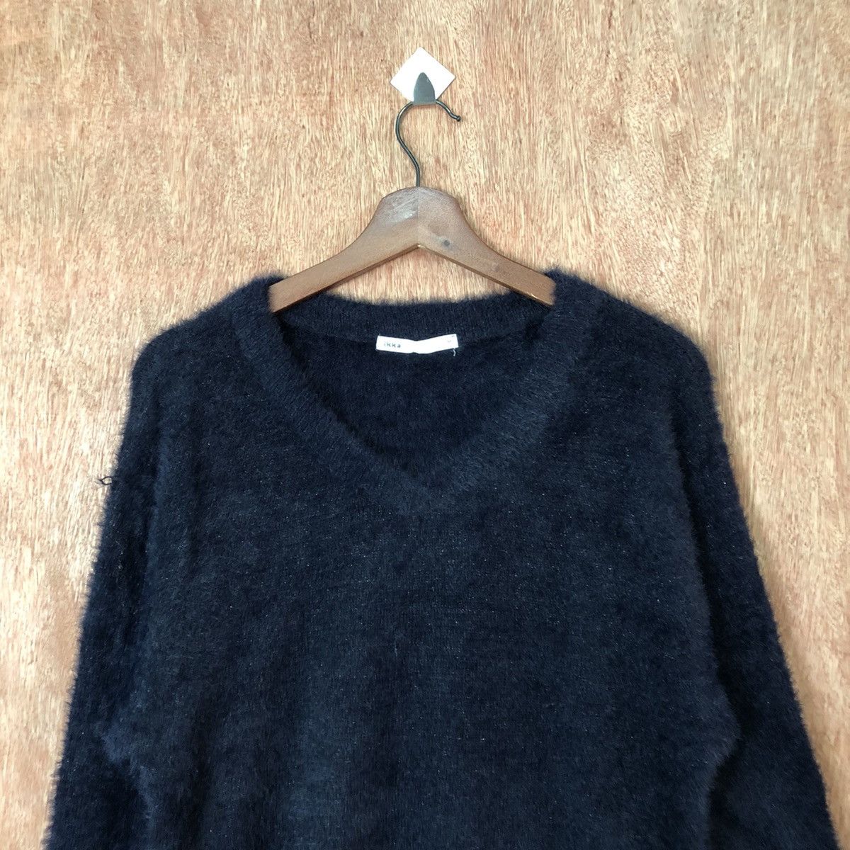 Homespun Knitwear × Japanese Brand Ikka Shagy Shaggy Fur Mohair knitwear japan #6396 Size US S / EU 44-46 / 1 - 2 Thumbnail