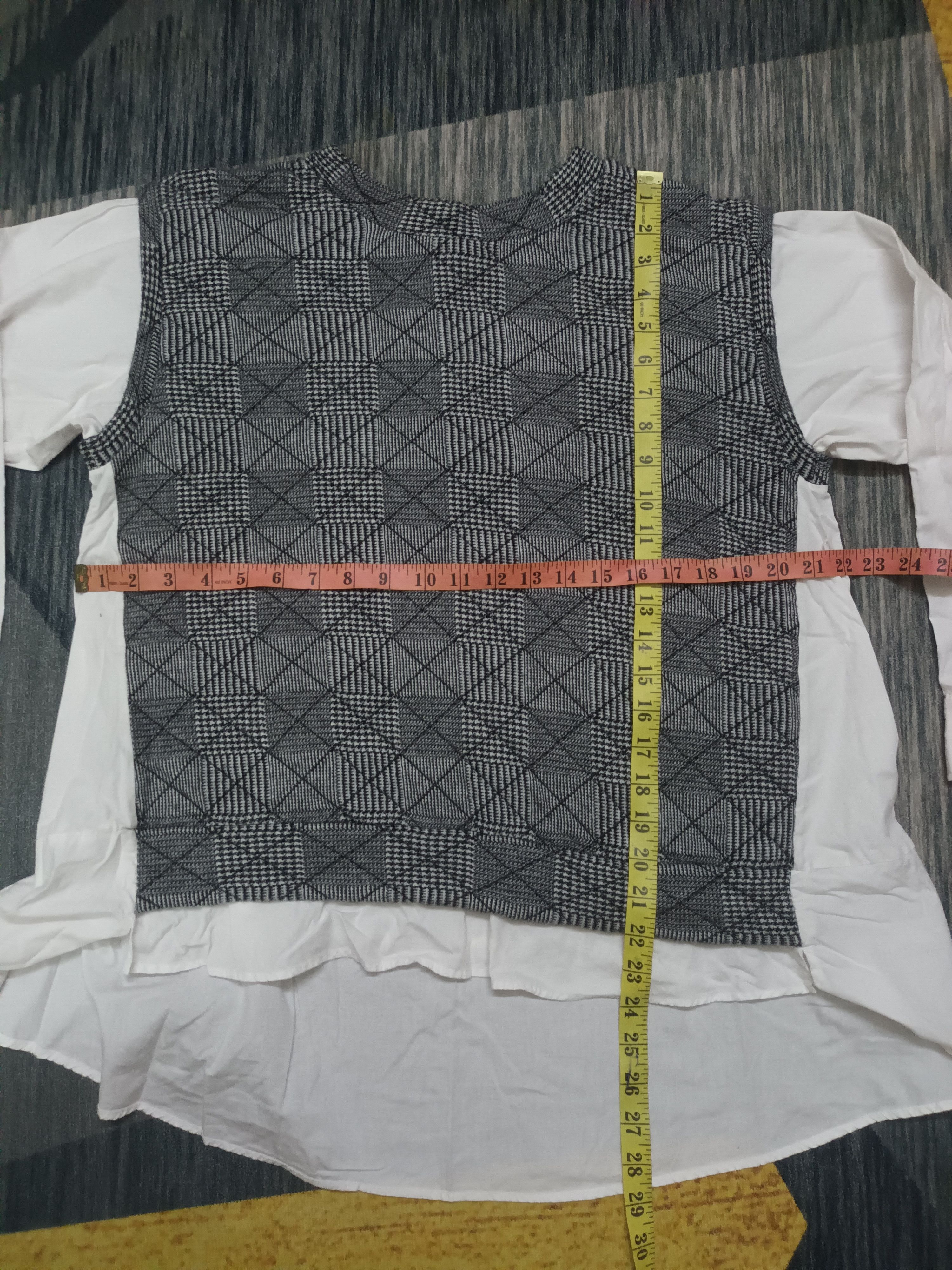Japanese Brand × Yohji Yamamoto × gomme 🔥 GOMME BY YOHJI YAMAMOTO RARE LONG SLEEVE SHIRT 🔥 Size M / US 6-8 / IT 42-44 - 9 Thumbnail