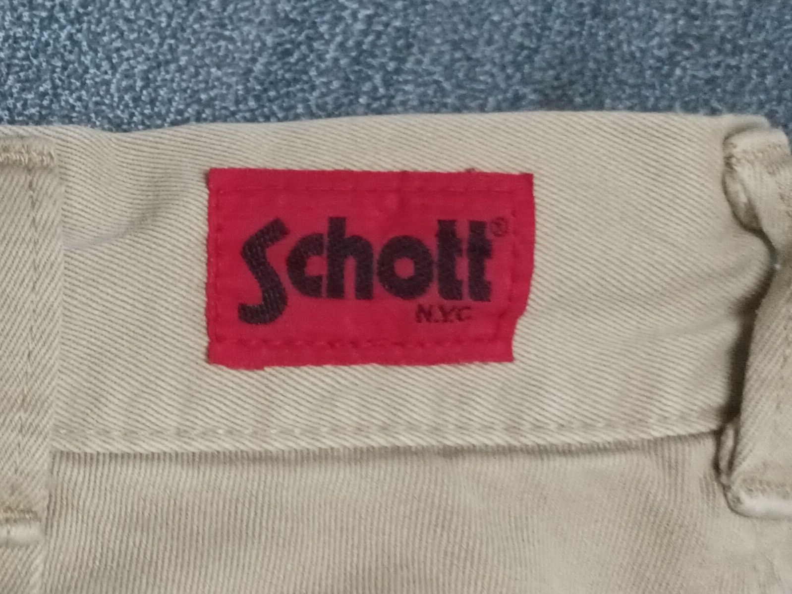 Schott 🔥 SCHOTT NYC CASUAL PANTS 🔥 Size US 31 - 6 Thumbnail