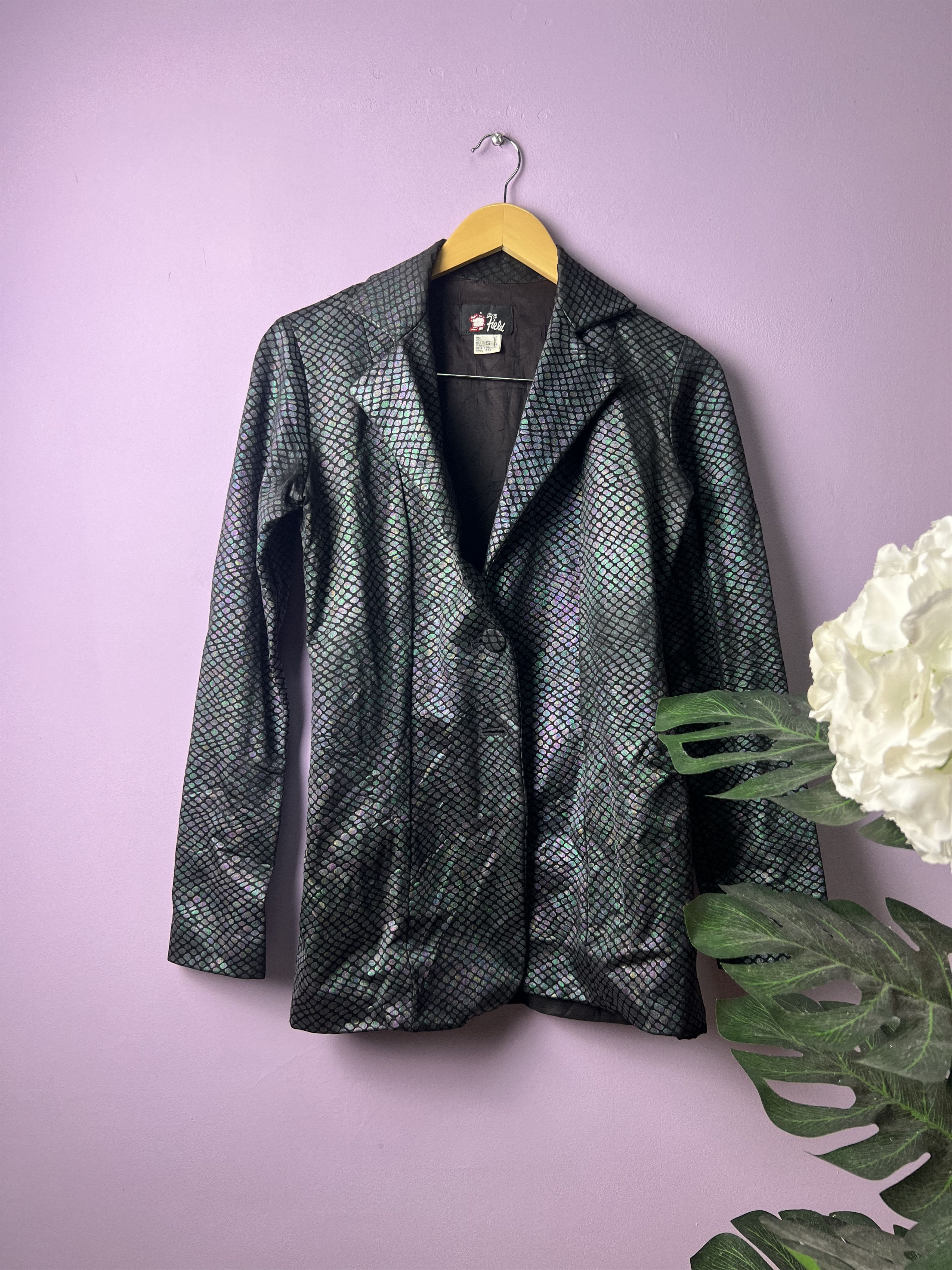 🔥House of Field Casual Snakeskins Design Blazers