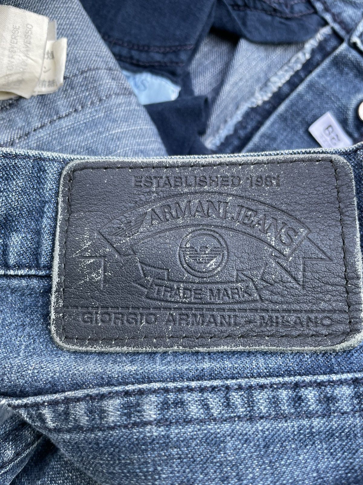Armani Armani Jeans Lot 1 Eco Wash Denim Size US 30 / EU 46 - 14 Thumbnail