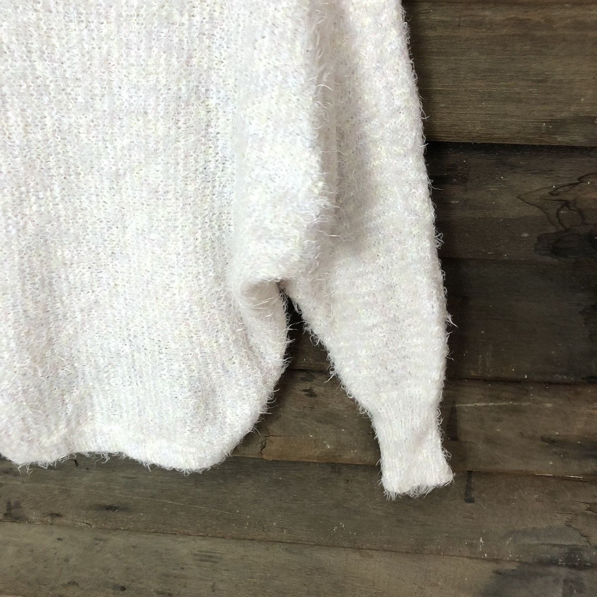 Homespun Knitwear × Japanese Brand Japanese Brand Shag Shaggy Fur Mohair Knitwear #7033 Size L / US 10 / IT 46 - 5 Thumbnail