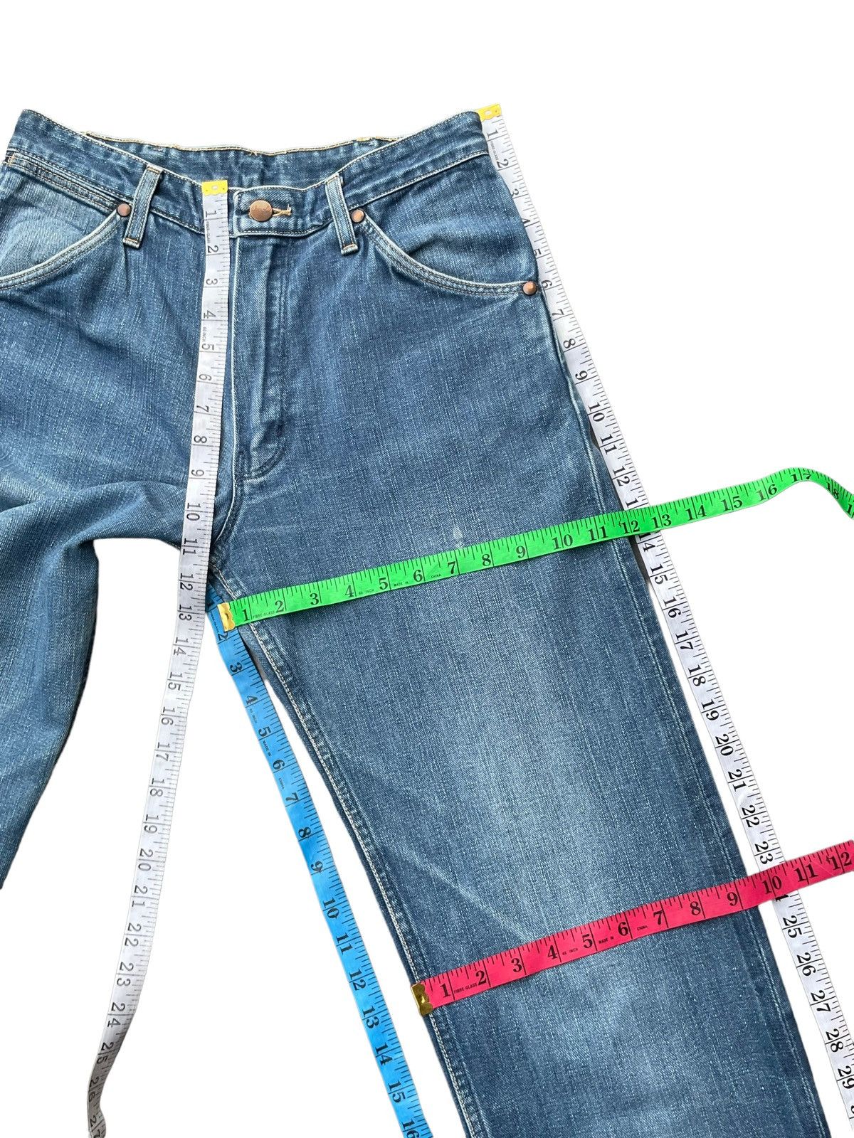 Vintage × Wrangler Vintage Wrangler Blue Bell Selvedge Denim Size US 30 / EU 46 - 25 Thumbnail
