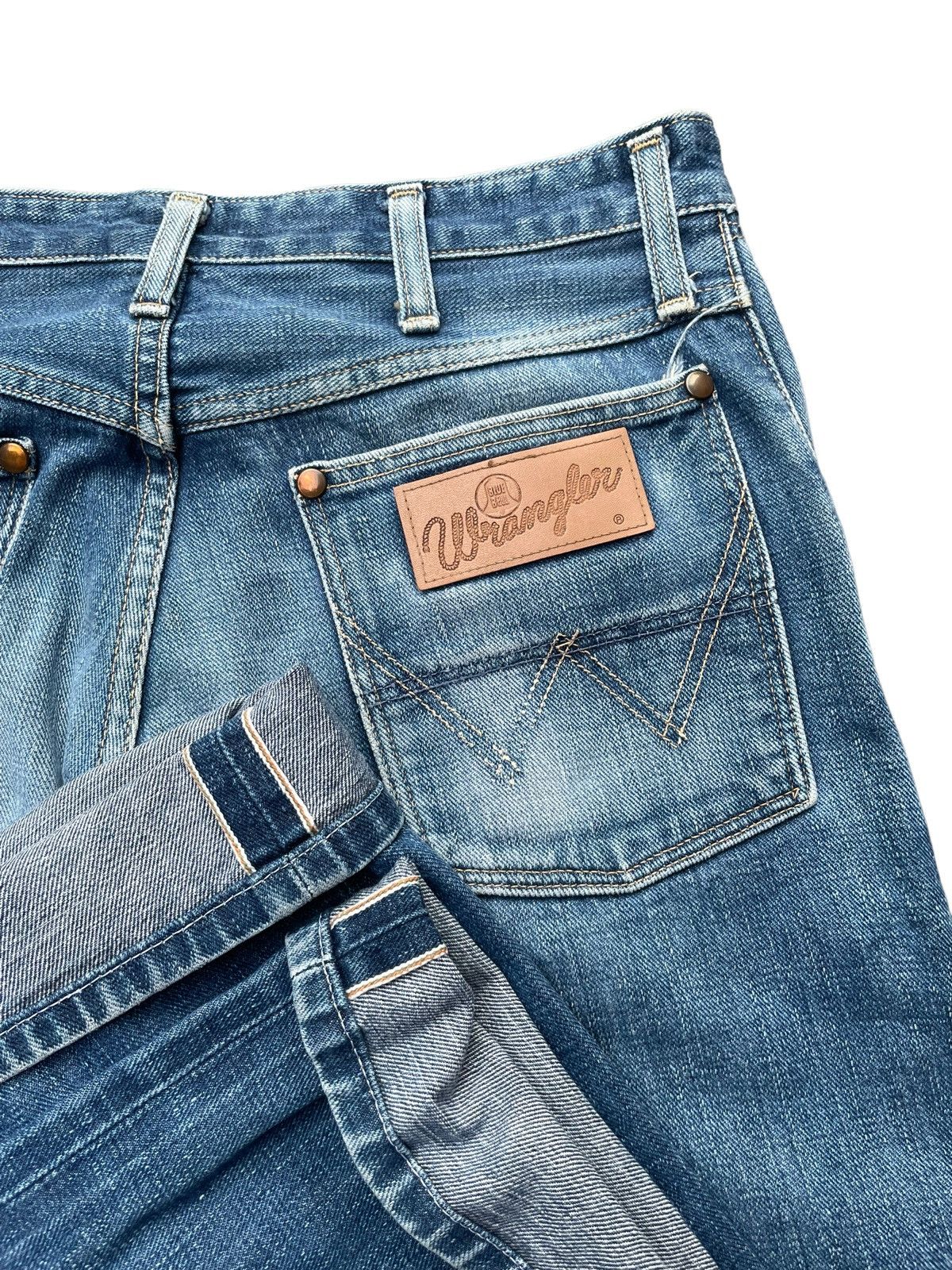 Vintage × Wrangler Vintage Wrangler Blue Bell Selvedge Denim Size US 30 / EU 46 - 10 Thumbnail