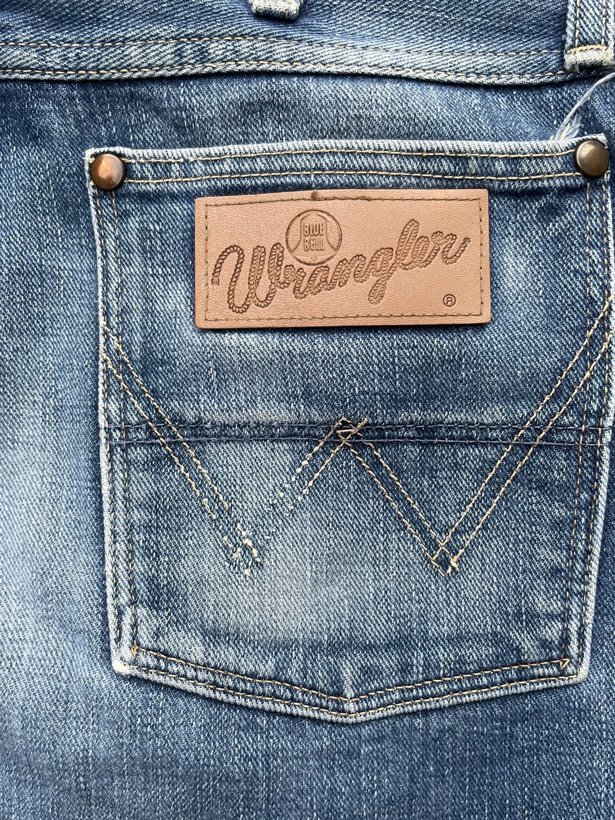 Vintage × Wrangler Vintage Wrangler Blue Bell Selvedge Denim Size US 30 / EU 46 - 13 Thumbnail