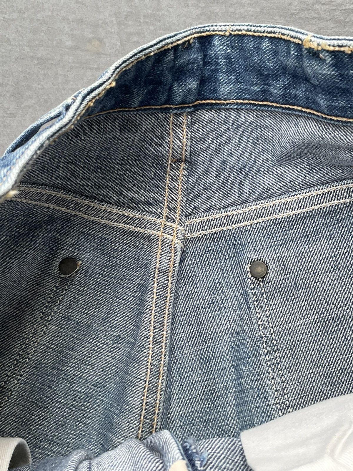 Vintage × Wrangler Vintage Wrangler Blue Bell Selvedge Denim Size US 30 / EU 46 - 17 Thumbnail