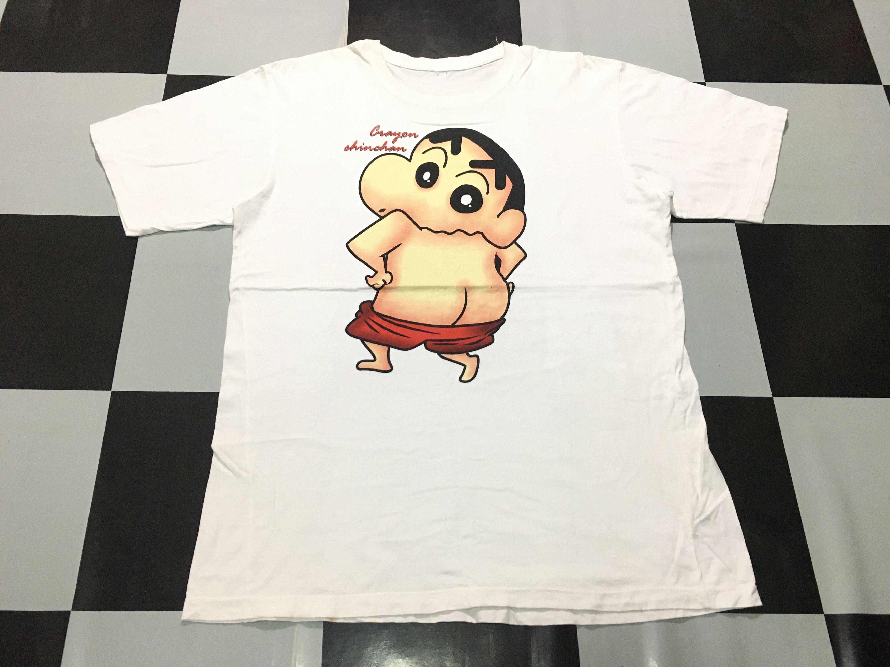 Cartoon Network × Japanese Brand × Vintage Vintage Crayon Shinchan Shirt 90s Japanese Comedy Anime Size US XL / EU 56 / 4 - 2 Thumbnail