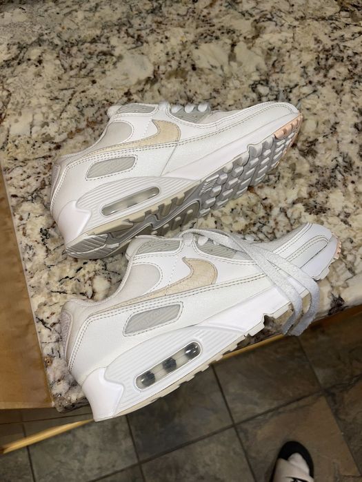 nike air max 90 3m pack light bone