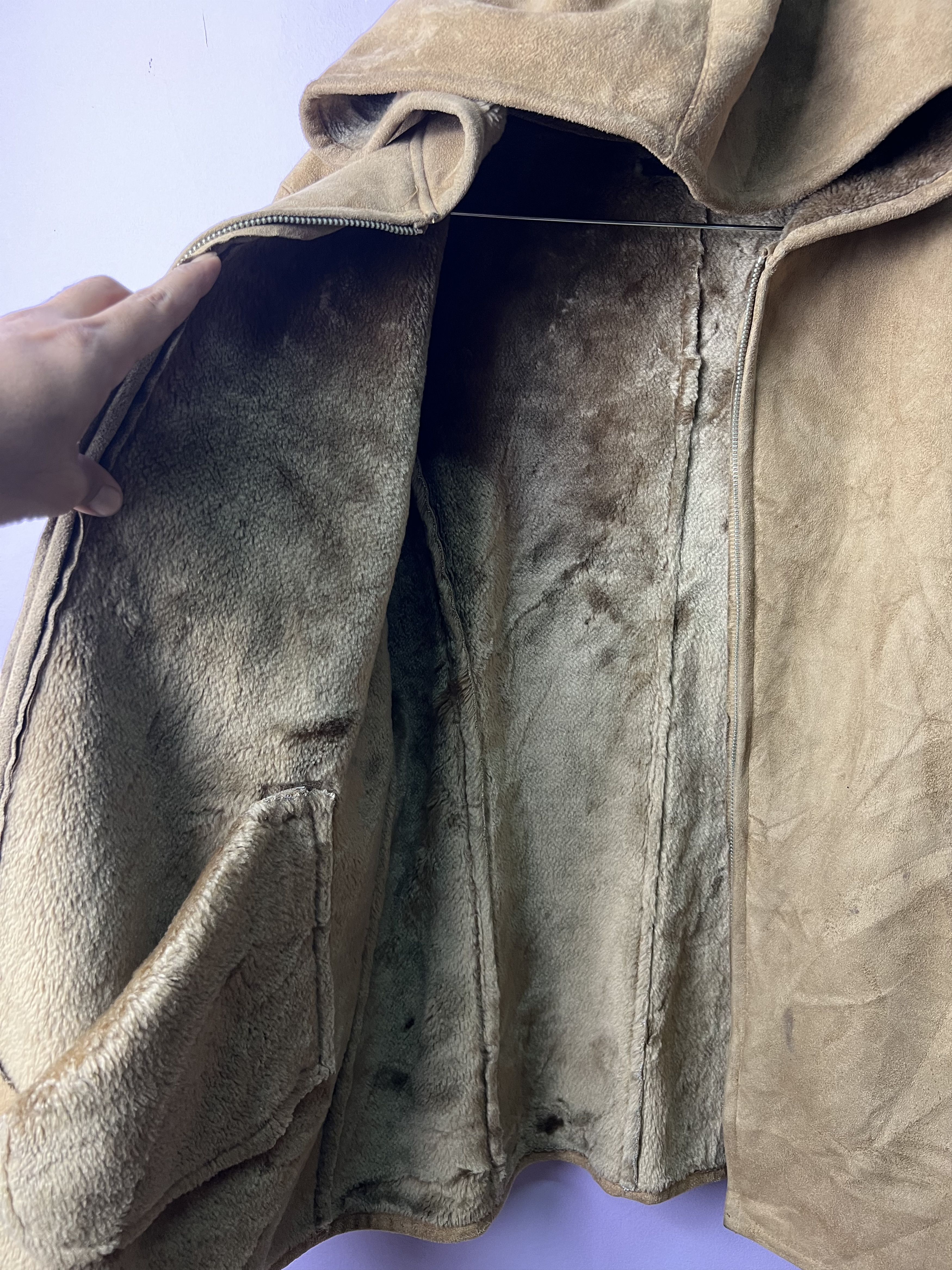 Zara 🔥Zara Sherpa Suede Jackets Size US S / EU 44-46 / 1 - 12 Thumbnail