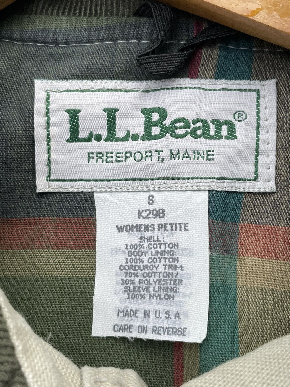 L.L. Bean Vintage L.L.Bean Women Petite Jacket Size S / US 4 / IT 40 - 15 Thumbnail