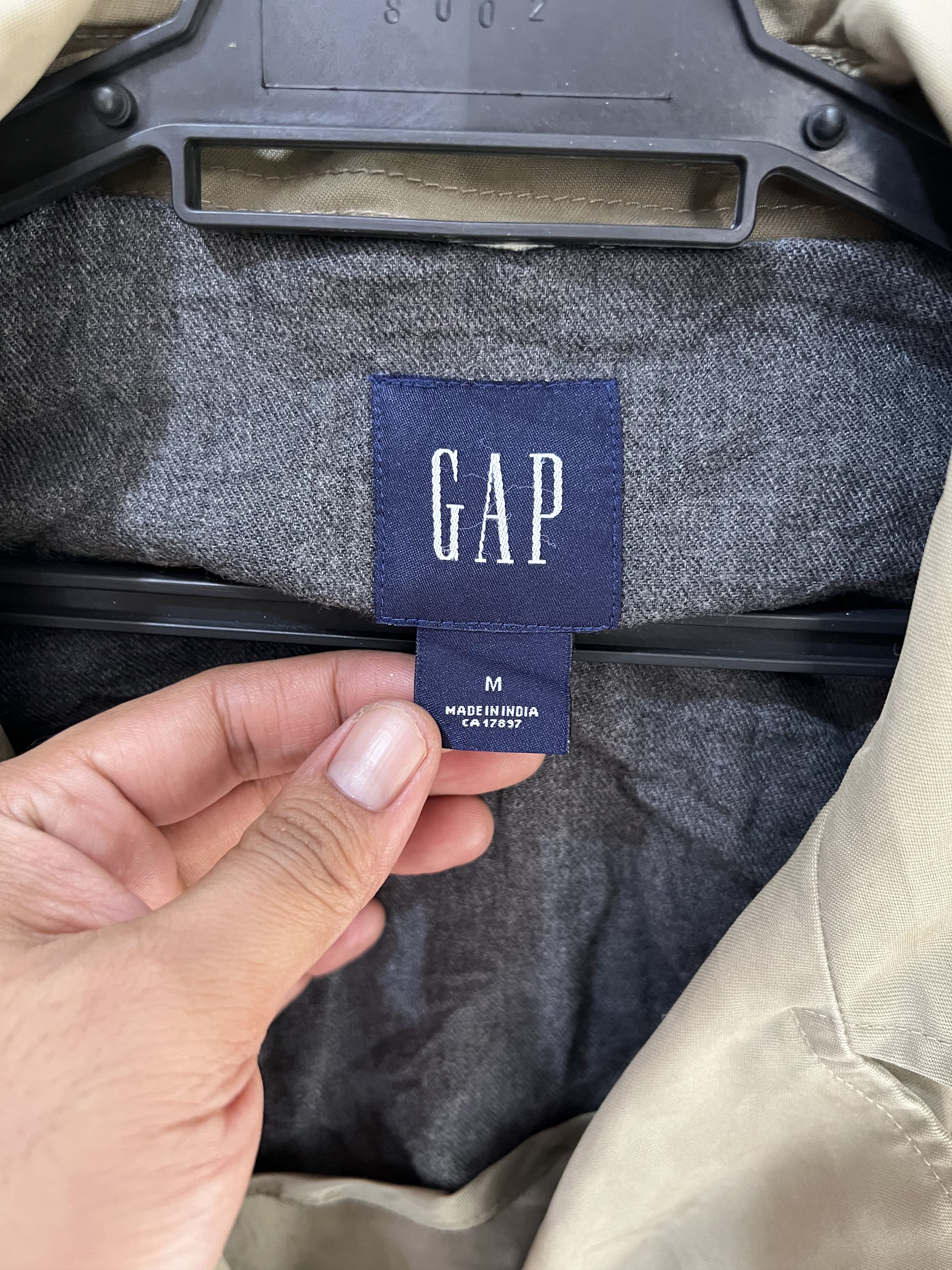 Gap 🔥Gap Khaki Peacoat Size US S / EU 44-46 / 1 - 8 Thumbnail