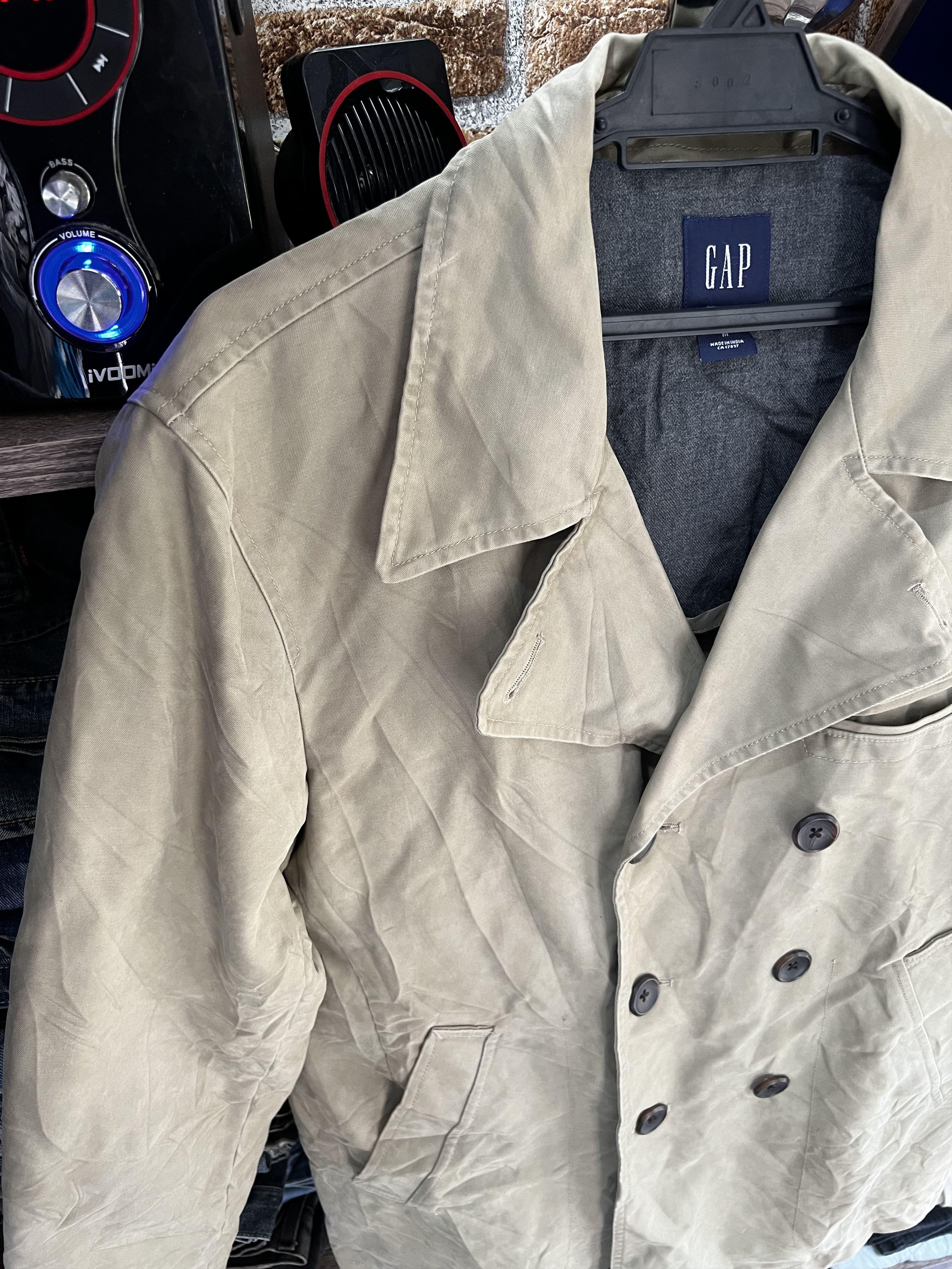 Gap 🔥Gap Khaki Peacoat Size US S / EU 44-46 / 1 - 5 Thumbnail
