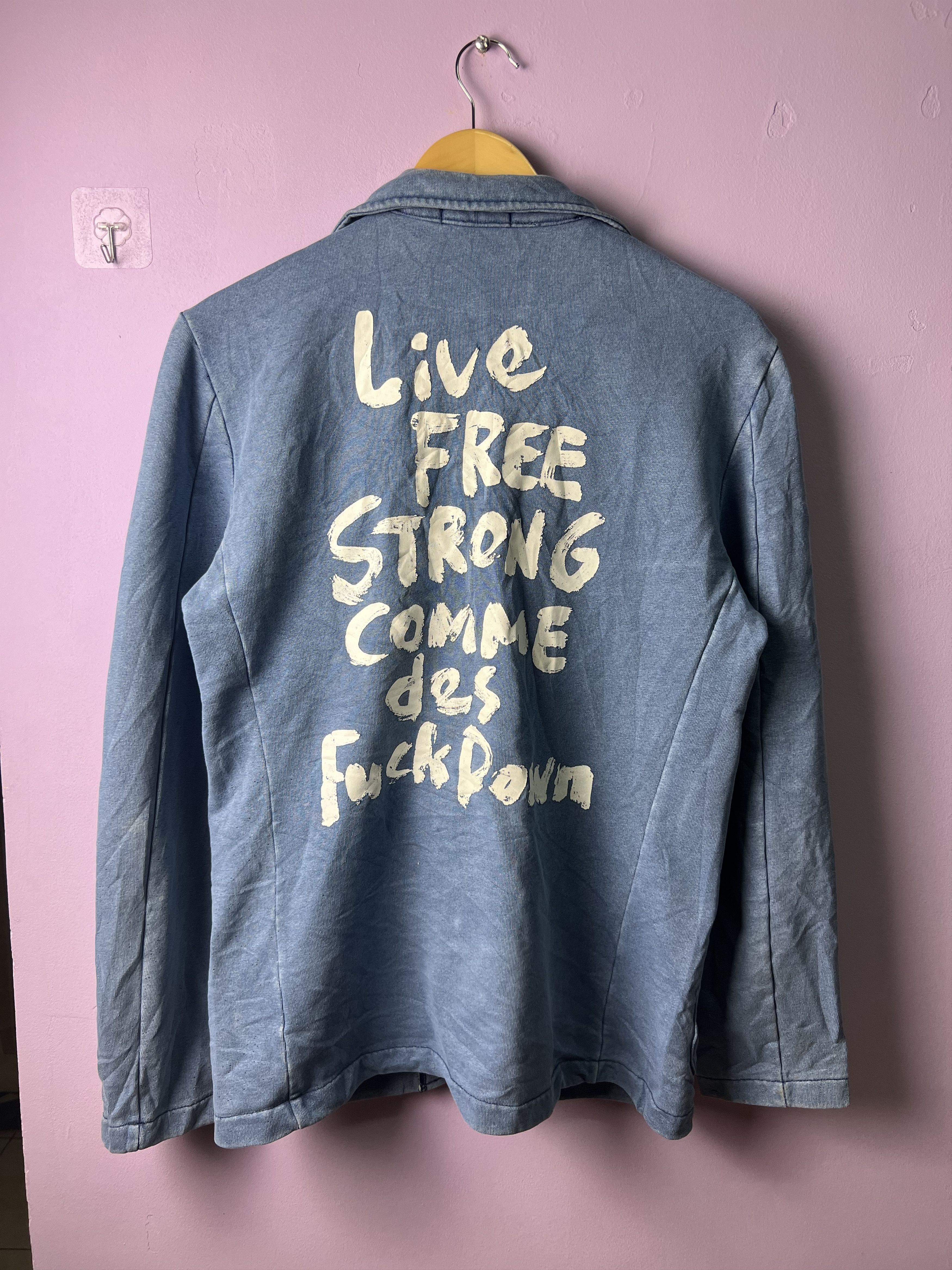 Comme Des Fuck Down 🔥Fuzzy Comme Des Fuck Down Light Jackets Size US S / EU 44-46 / 1 - 1 Thumbnail