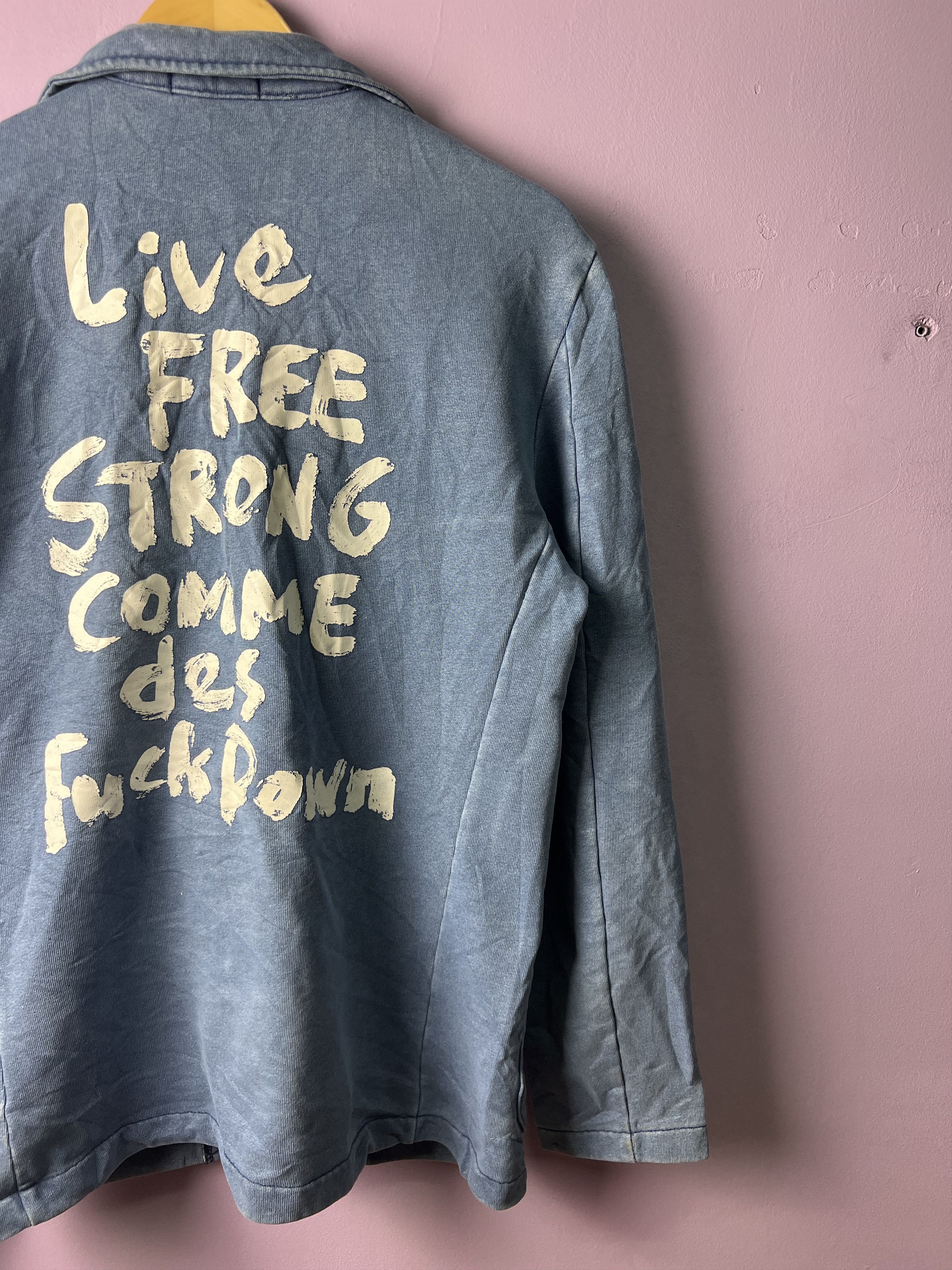 Comme Des Fuck Down 🔥Fuzzy Comme Des Fuck Down Light Jackets Size US S / EU 44-46 / 1 - 15 Thumbnail