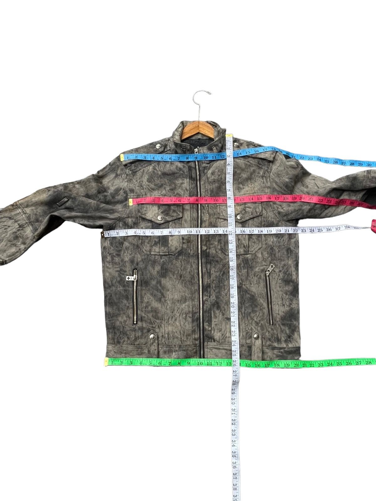 Japanese Brand Japan Bernings Sho Punk Tie Dye Jacket Size US L / EU 52-54 / 3 - 15 Thumbnail
