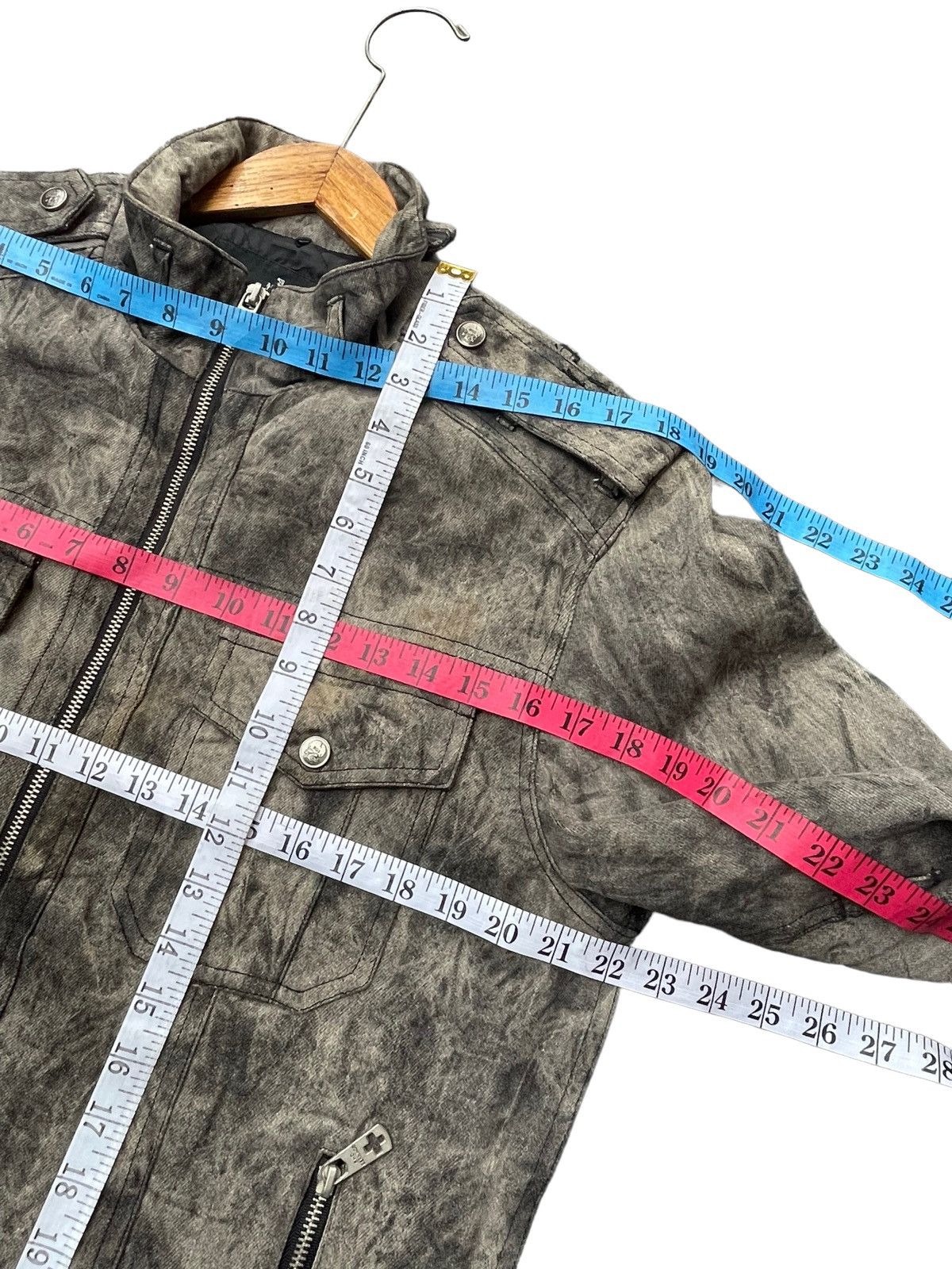 Japanese Brand Japan Bernings Sho Punk Tie Dye Jacket Size US L / EU 52-54 / 3 - 16 Thumbnail
