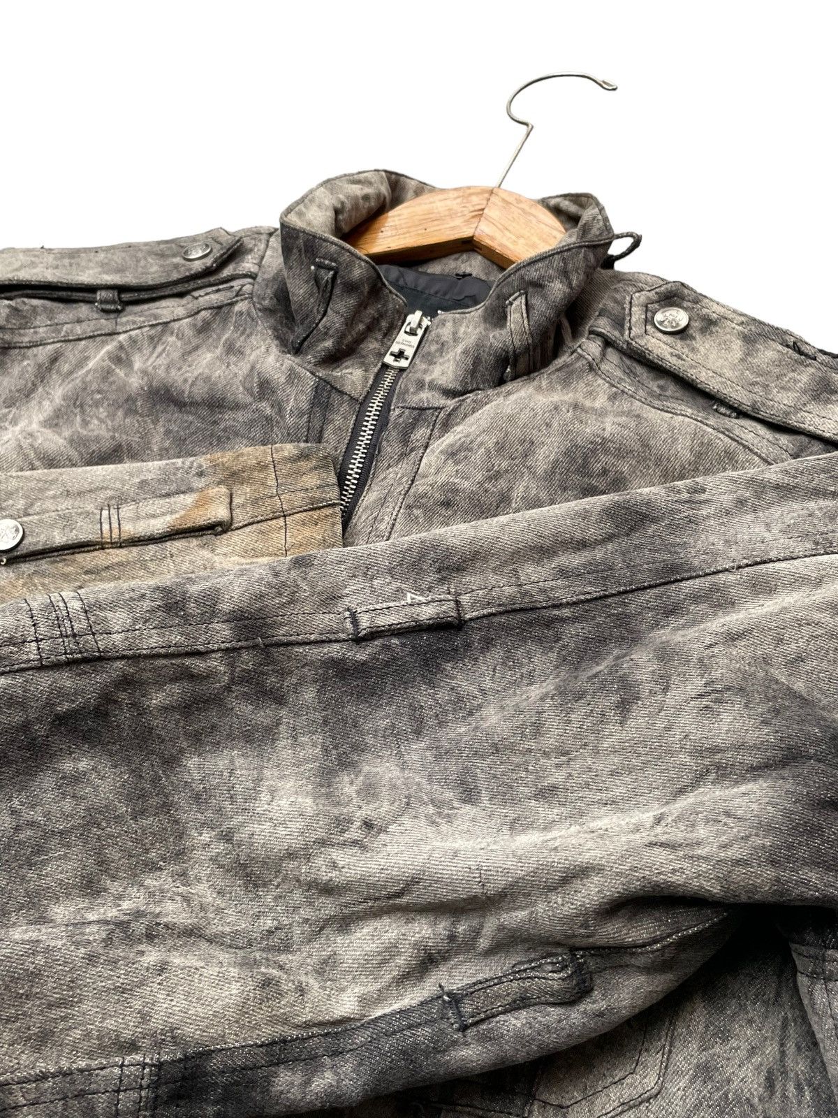 Japanese Brand Japan Bernings Sho Punk Tie Dye Jacket Size US L / EU 52-54 / 3 - 4 Thumbnail