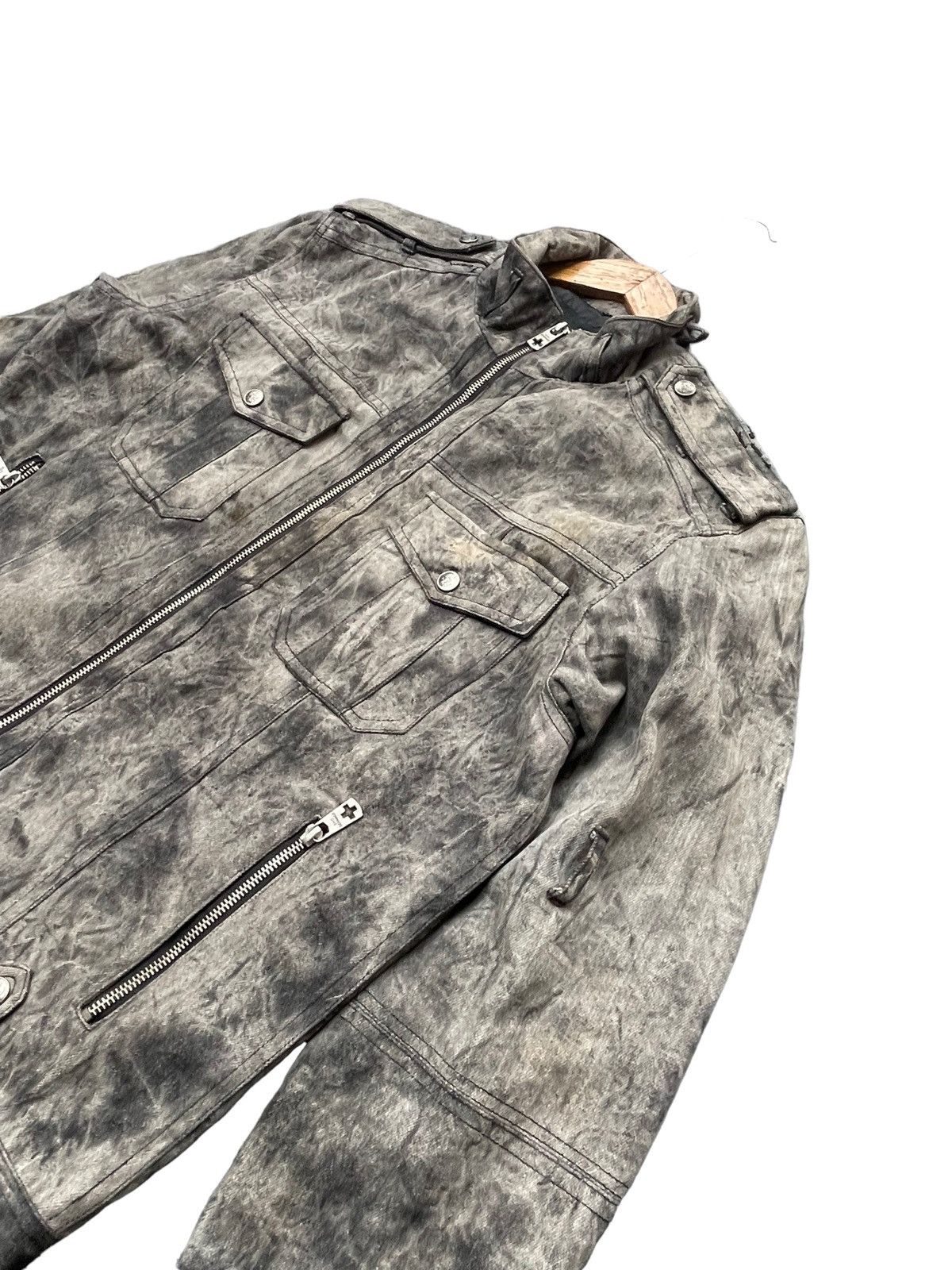Japanese Brand Japan Bernings Sho Punk Tie Dye Jacket Size US L / EU 52-54 / 3 - 2 Thumbnail