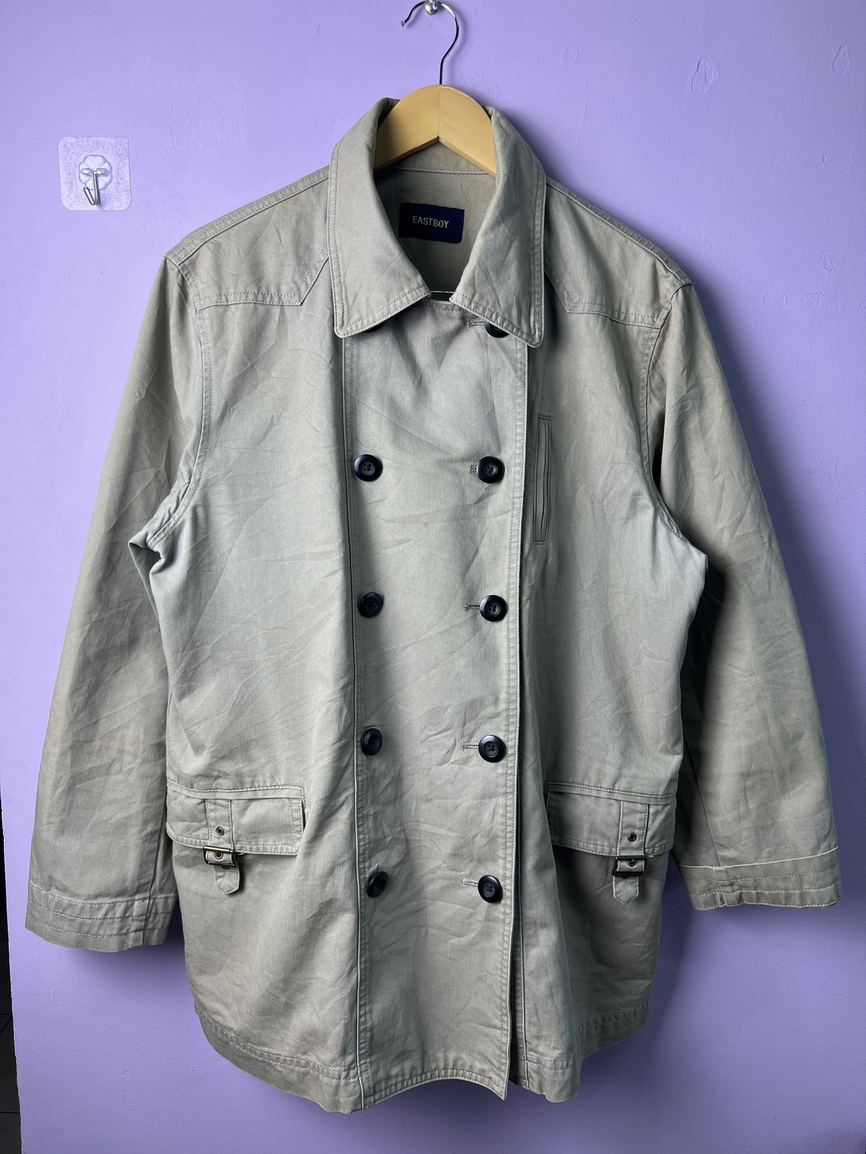 Japanese Brand 🔥East Boy Double Breast Chore Jackets Size US M / EU 48-50 / 2 - 1 Thumbnail