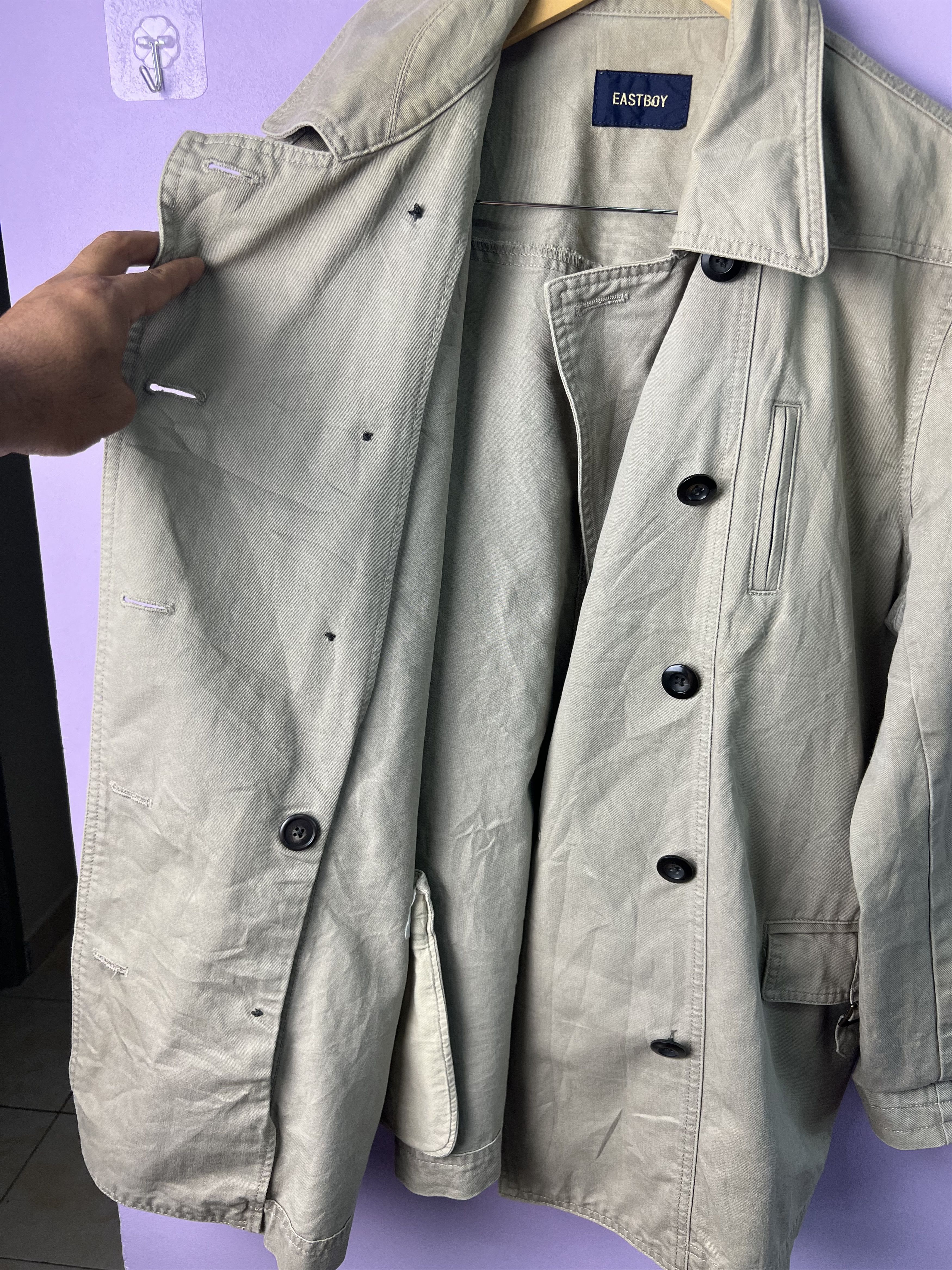 Japanese Brand 🔥East Boy Double Breast Chore Jackets Size US M / EU 48-50 / 2 - 13 Thumbnail