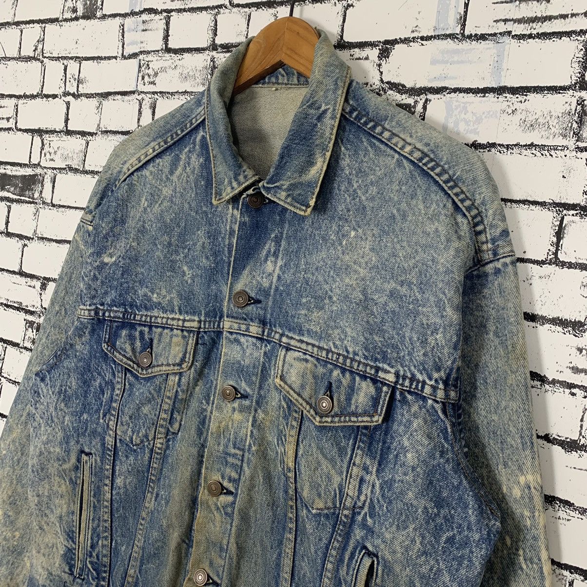 Vintage Vintage Learn to Fly Denim Blue Jean Jacket Size US M / EU 48-50 / 2 - 3 Thumbnail