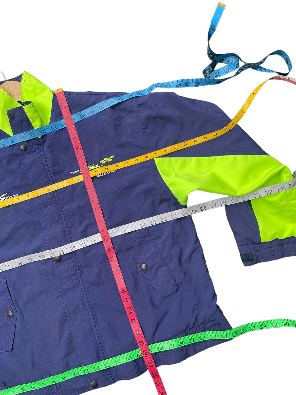 Japanese Brand Team Telefonica Movistar Suzuki Jacket Size US XL / EU 56 / 4 - 11 Thumbnail