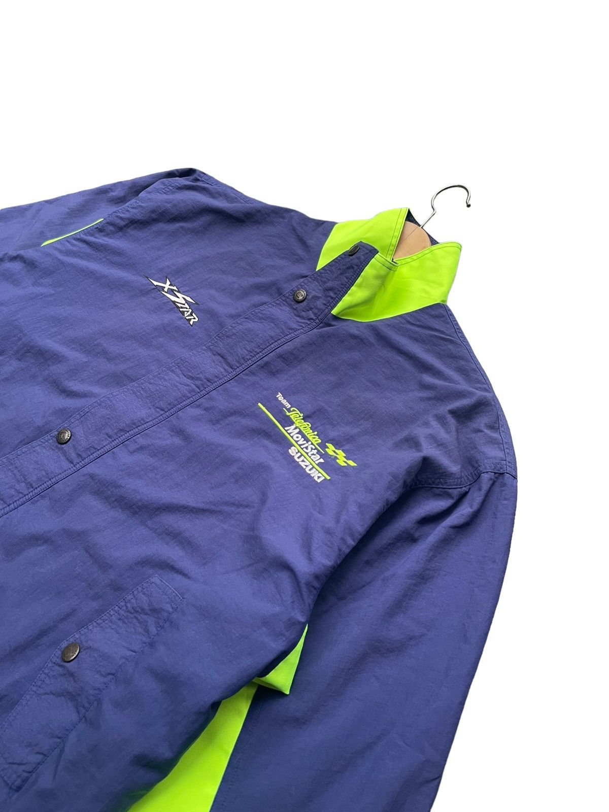 Japanese Brand Team Telefonica Movistar Suzuki Jacket Size US XL / EU 56 / 4 - 2 Thumbnail
