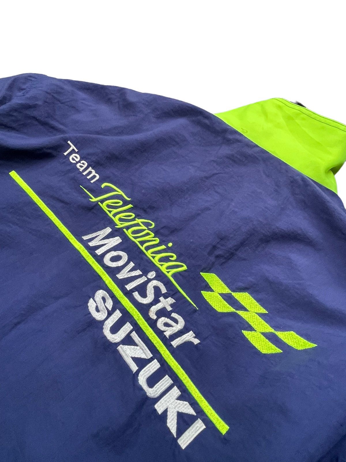 Japanese Brand Team Telefonica Movistar Suzuki Jacket Size US XL / EU 56 / 4 - 9 Thumbnail