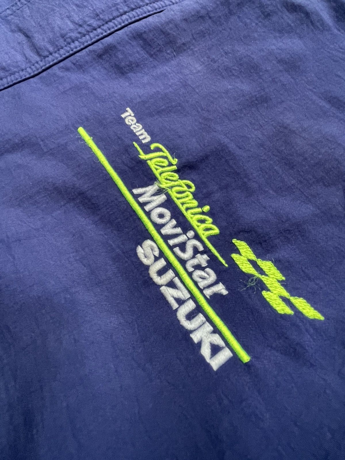 Japanese Brand Team Telefonica Movistar Suzuki Jacket Size US XL / EU 56 / 4 - 16 Thumbnail