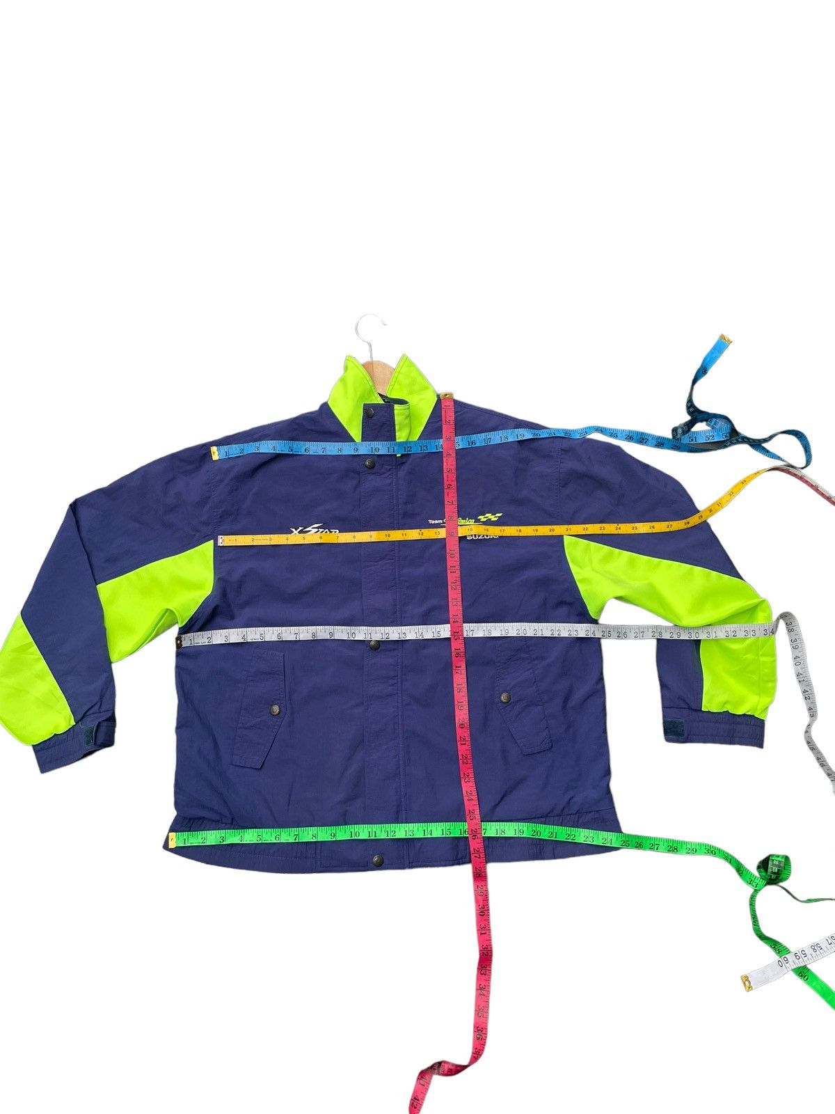 Japanese Brand Team Telefonica Movistar Suzuki Jacket Size US XL / EU 56 / 4 - 10 Thumbnail