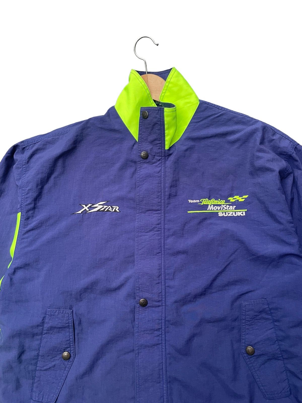 Japanese Brand Team Telefonica Movistar Suzuki Jacket Size US XL / EU 56 / 4 - 3 Thumbnail