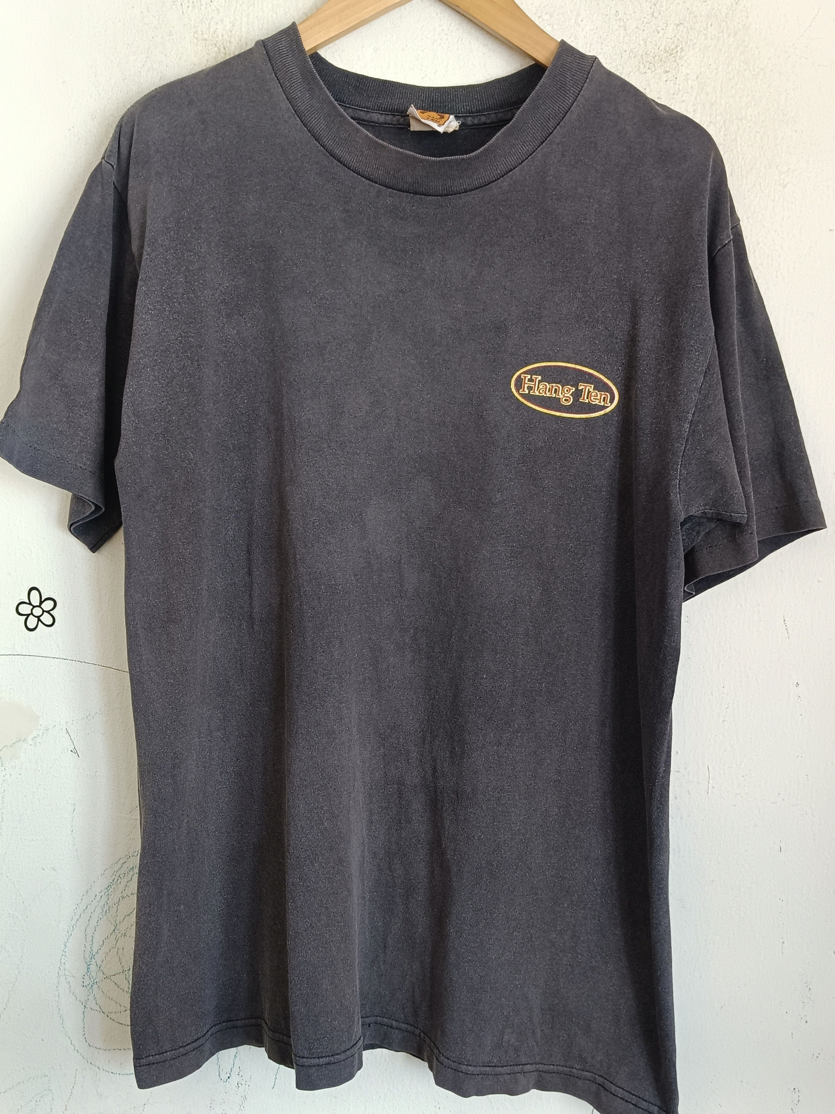 Hang Ten × Vintage Vintage Faded T-Shirt Hang Ten Made in Usa Size US M / EU 48-50 / 2 - 3 Thumbnail