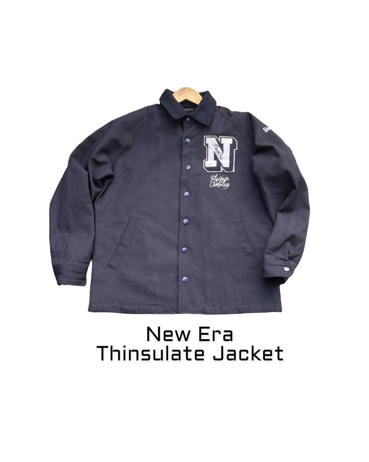 New Era New Era Thinsulate Wool Jacket Size US L / EU 52-54 / 3 - 1 Thumbnail