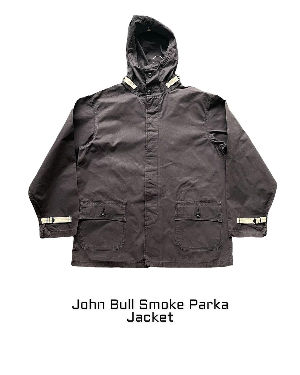 Japanese Brand × Johnbull × Vintage Vintage John Bull Smoke Parka Size US XL / EU 56 / 4 - 1 Thumbnail