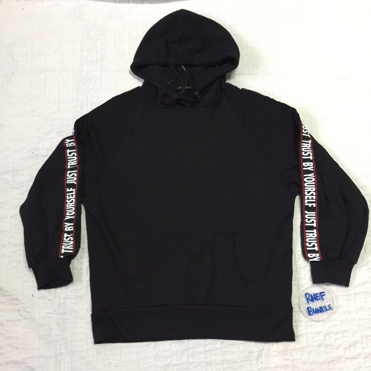 Japanese Brand Just trust by yourself spell out hoodie Size US M / EU 48-50 / 2 - 9 Thumbnail