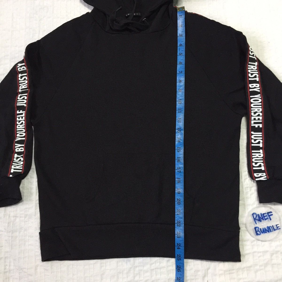 Japanese Brand Just trust by yourself spell out hoodie Size US M / EU 48-50 / 2 - 12 Thumbnail