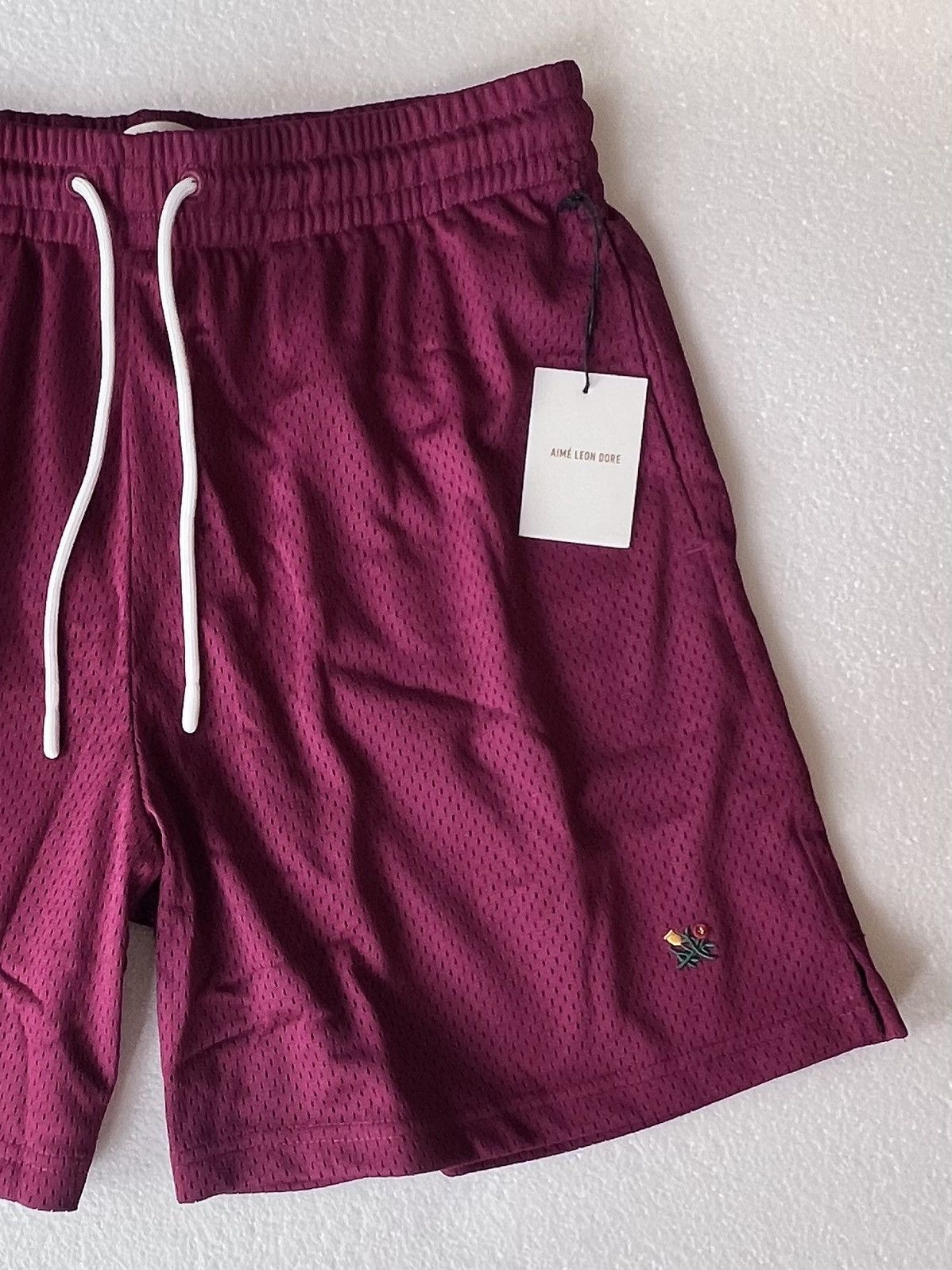 image of Aime Leon Dore Gym Shorts M in Red, Men's (Size 32)