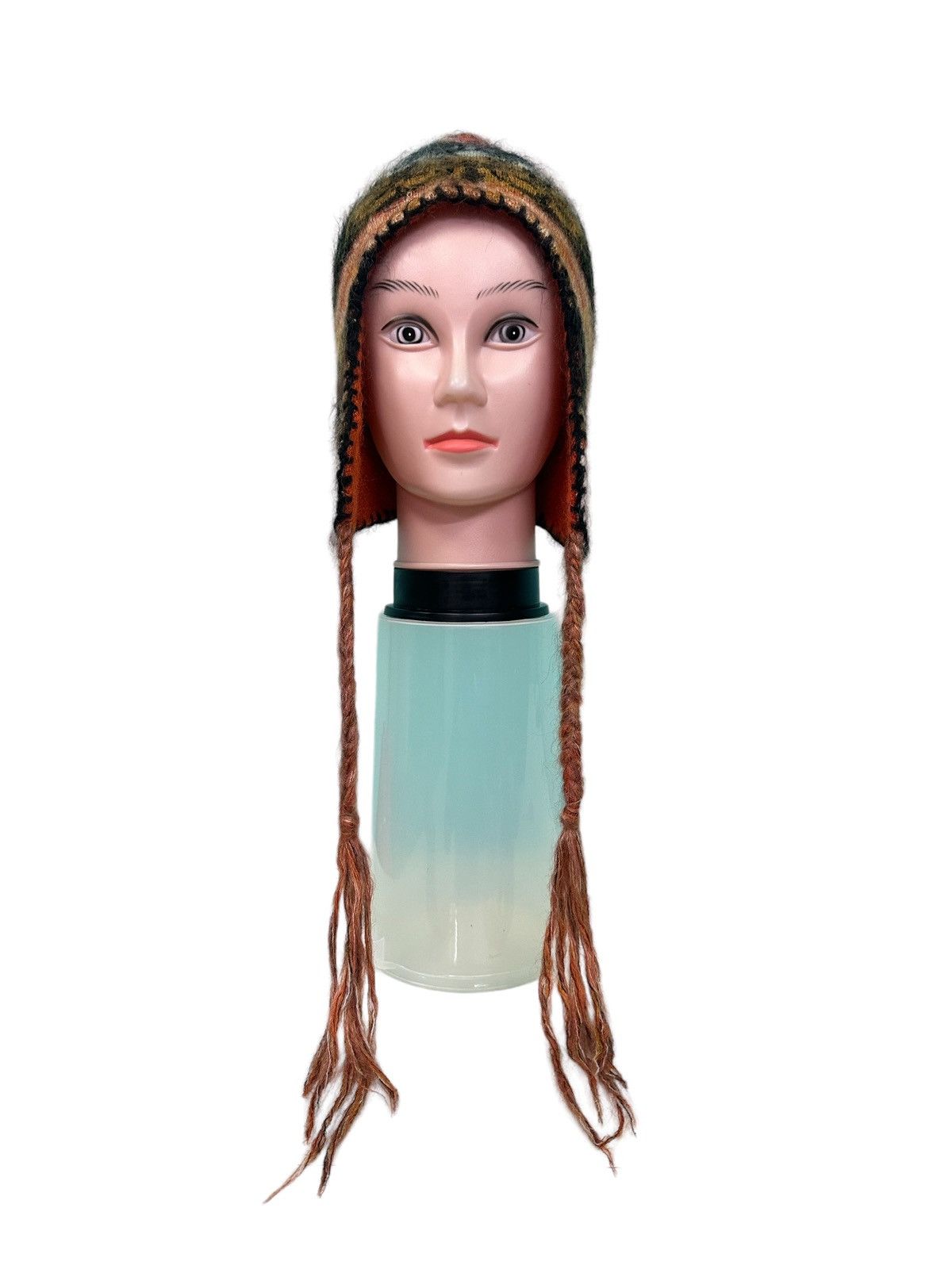 Vivienne Westwood VIVIENNE WESTWOOD EARMUFF OVER PRINT KNIT HAT Size ONE SIZE - 3 Thumbnail