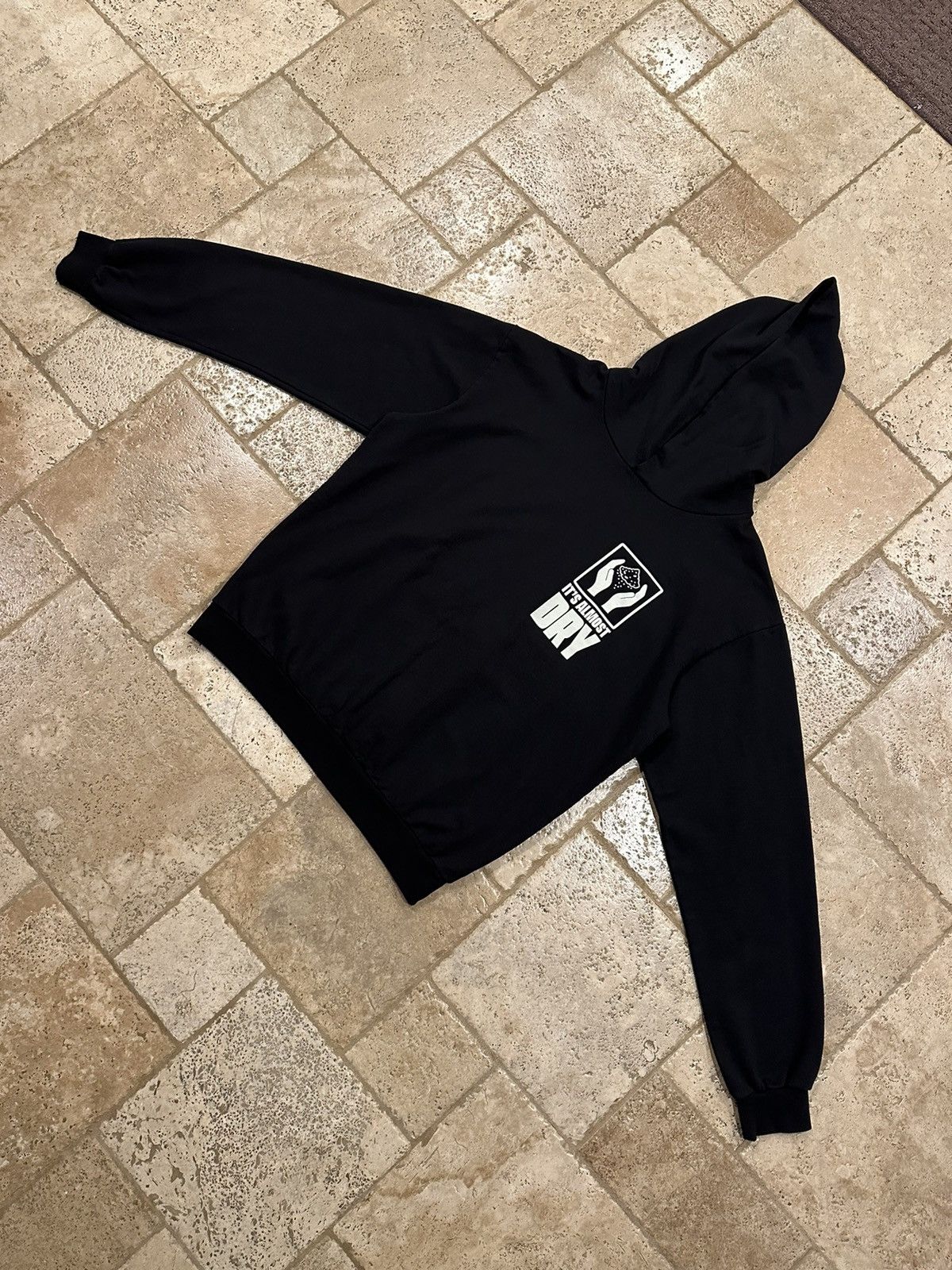 Band Tees Pusha T 1-800 Call My Bluff Its Almost Dry Black Hoodie Size US XL / EU 56 / 4 - 5 Thumbnail